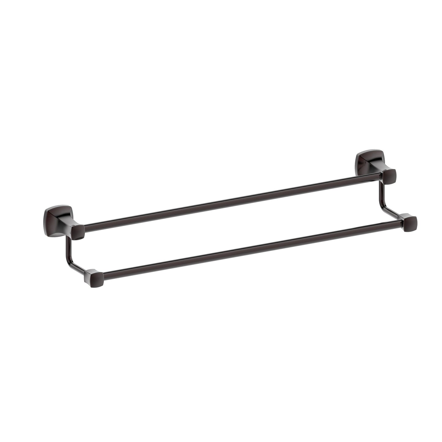 MELA - ANTIK 800 Double Towel Rail Oiled Rubbed Bronze