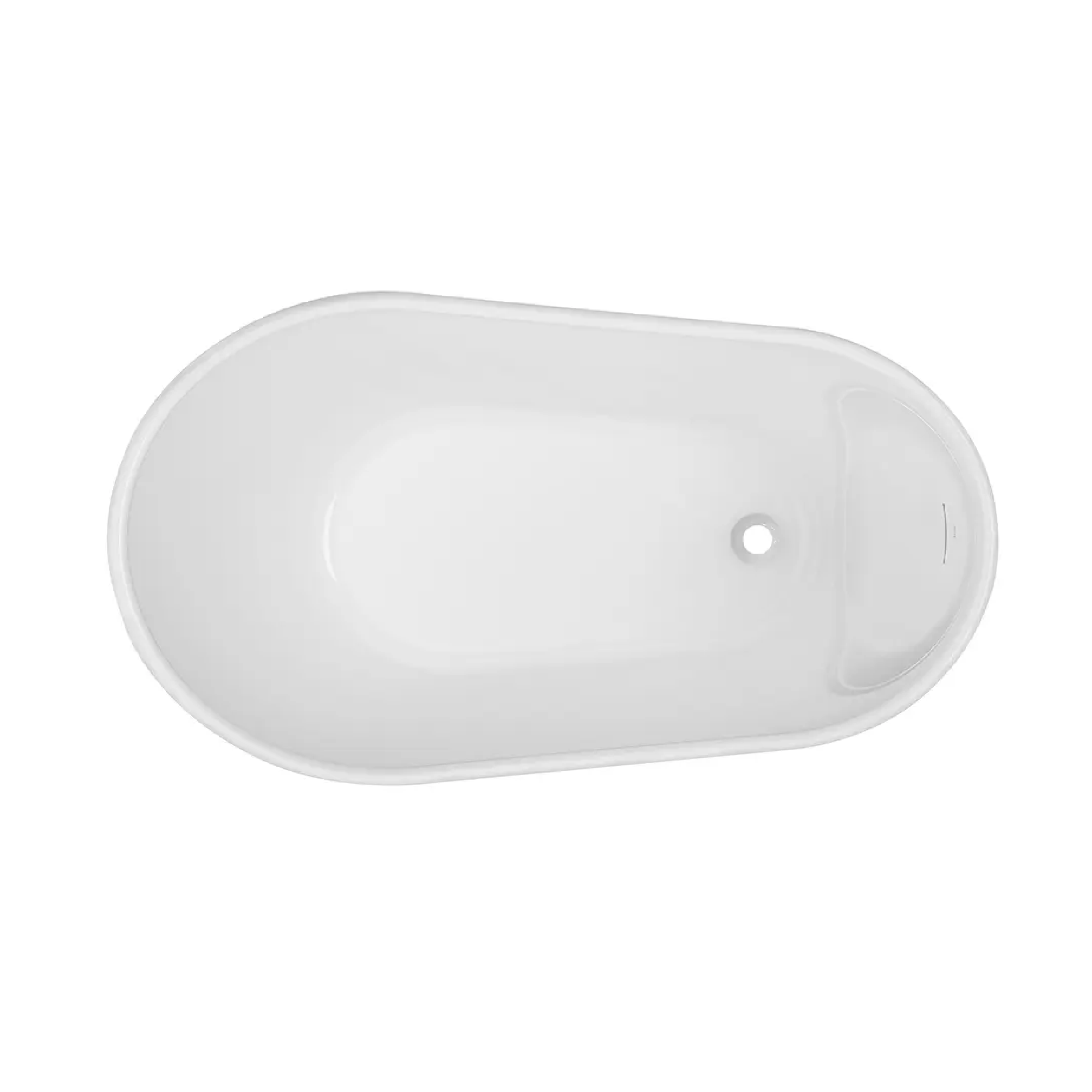 DECINA - Cosmo 1300 Freestanding Bath with Integrated Overflow