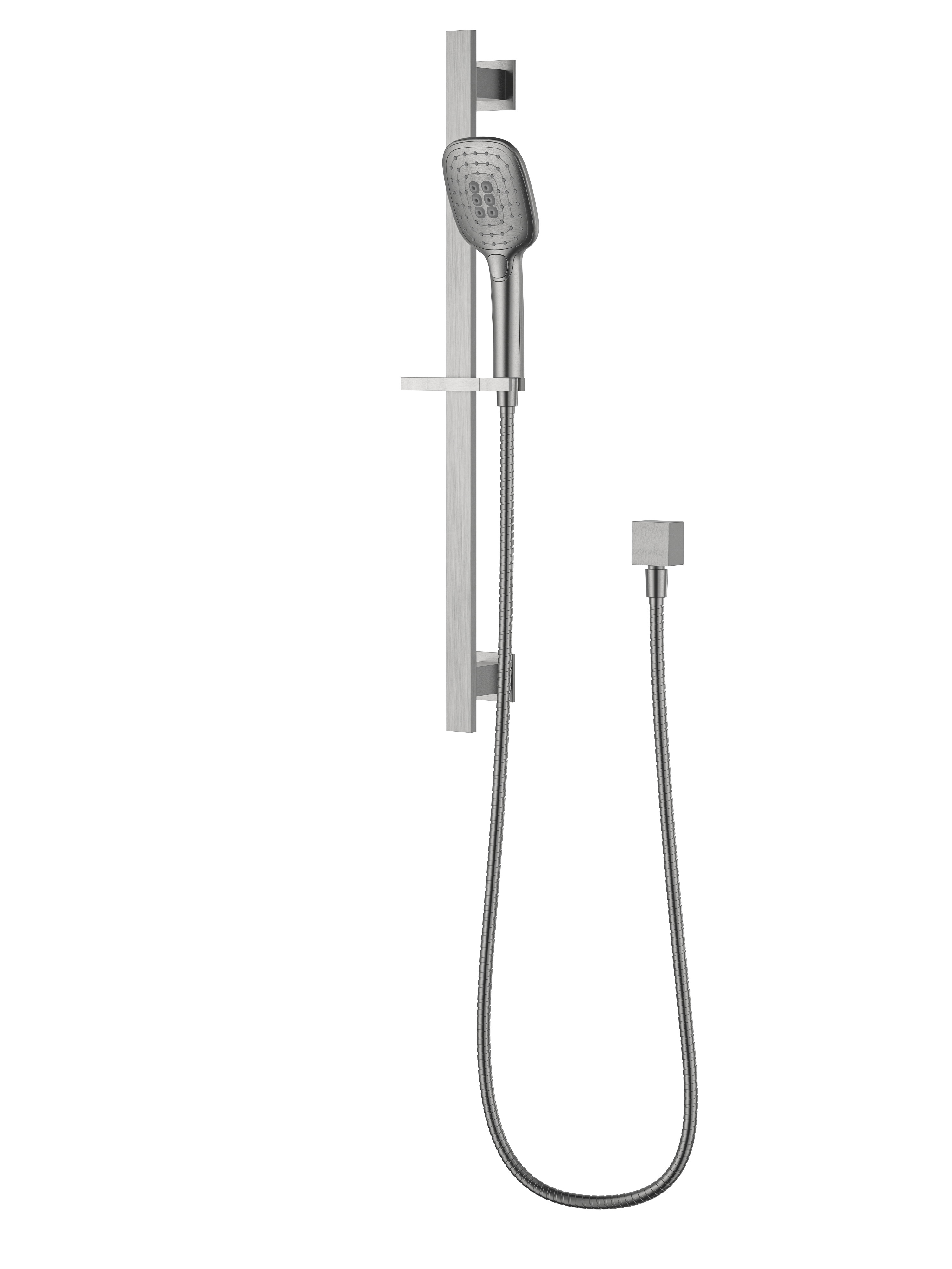 MELA - FLOVA Hand Shower Set with Rail Brushed Nickel