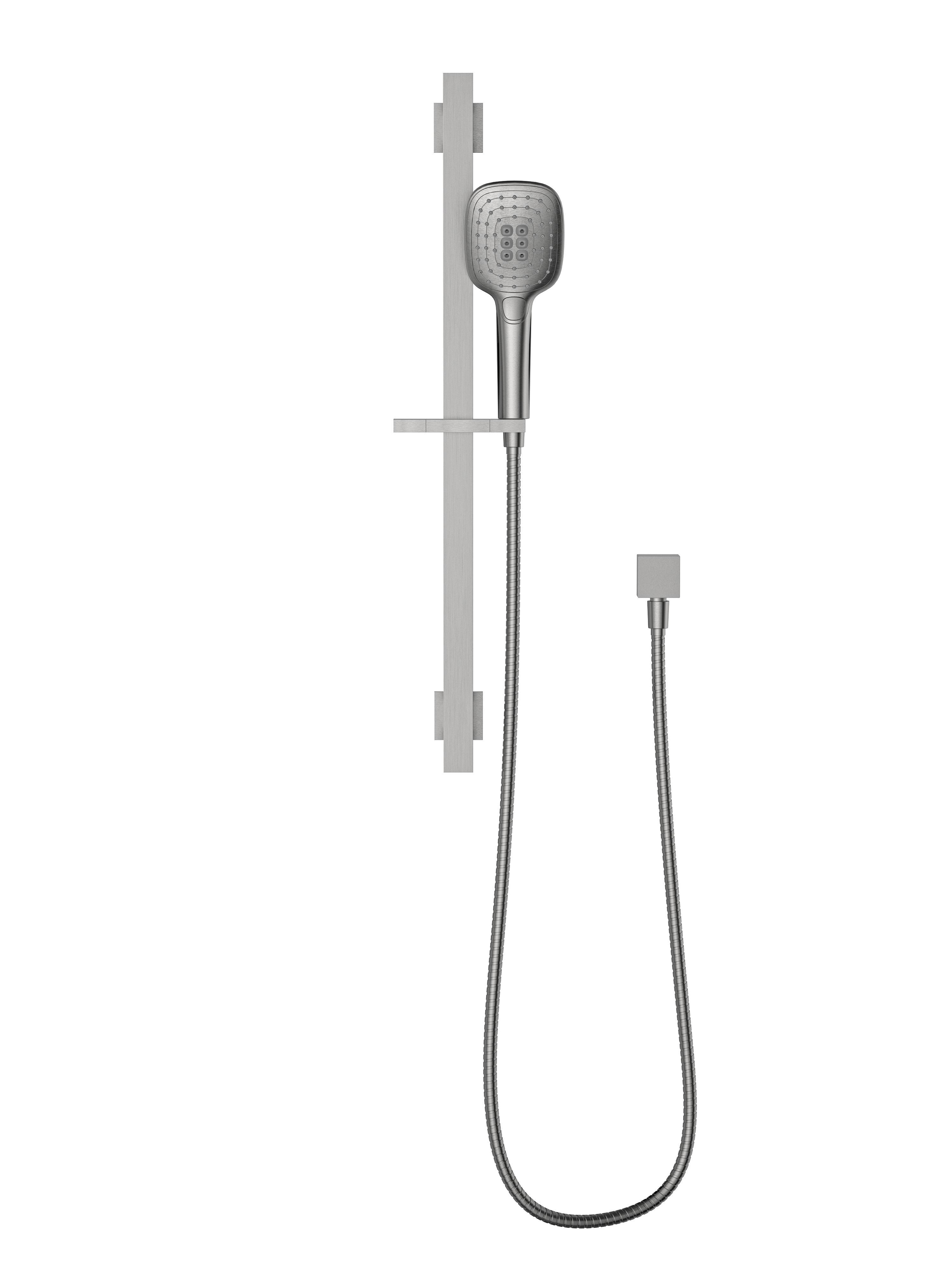 MELA - FLOVA Hand Shower Set with Rail Brushed Nickel