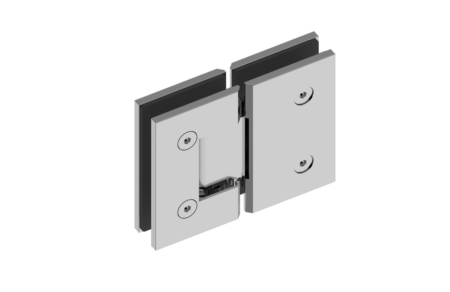 MELA - Shower Hinge Brushed Nickel