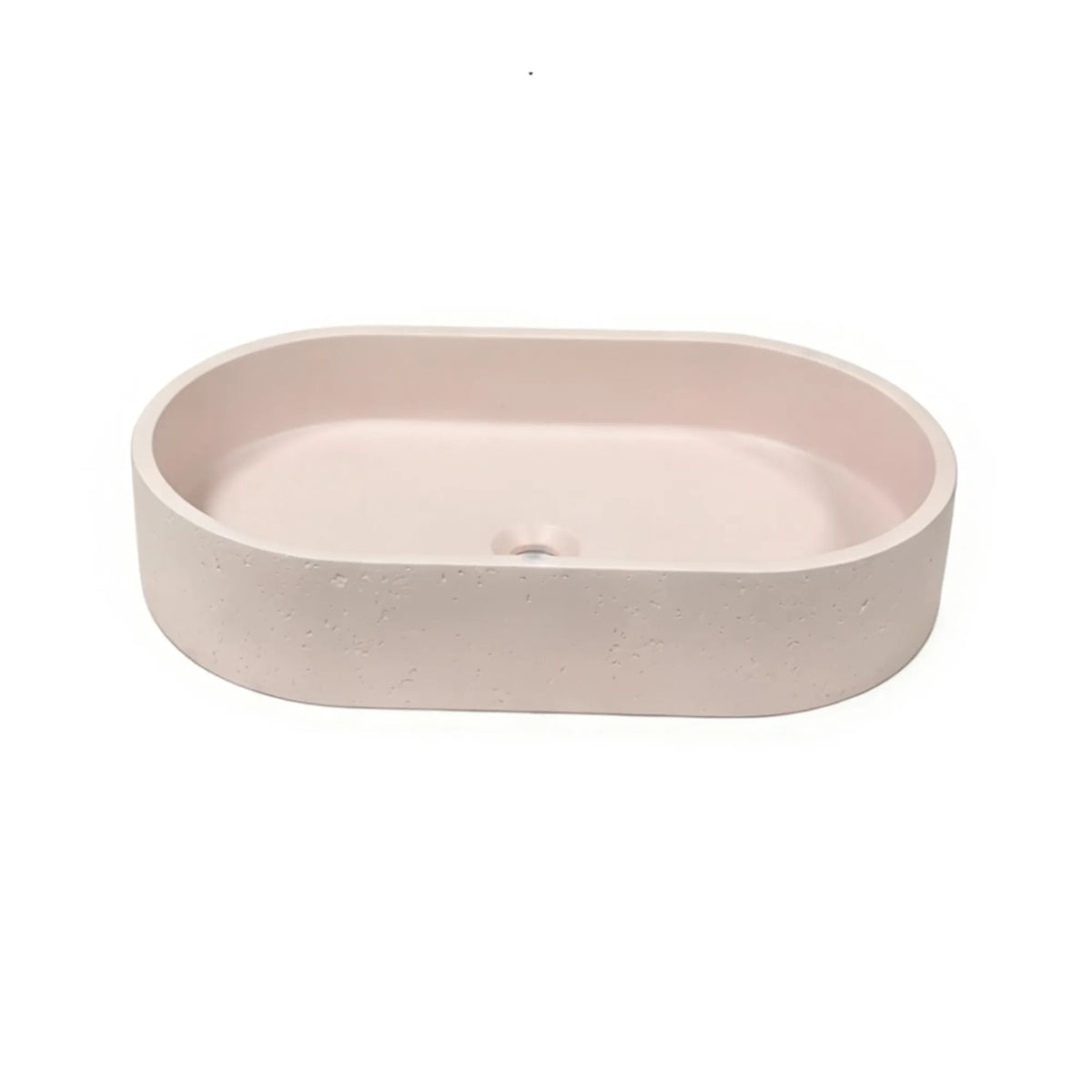 MELA - JADE Pink Above Counter Concrete Basin
