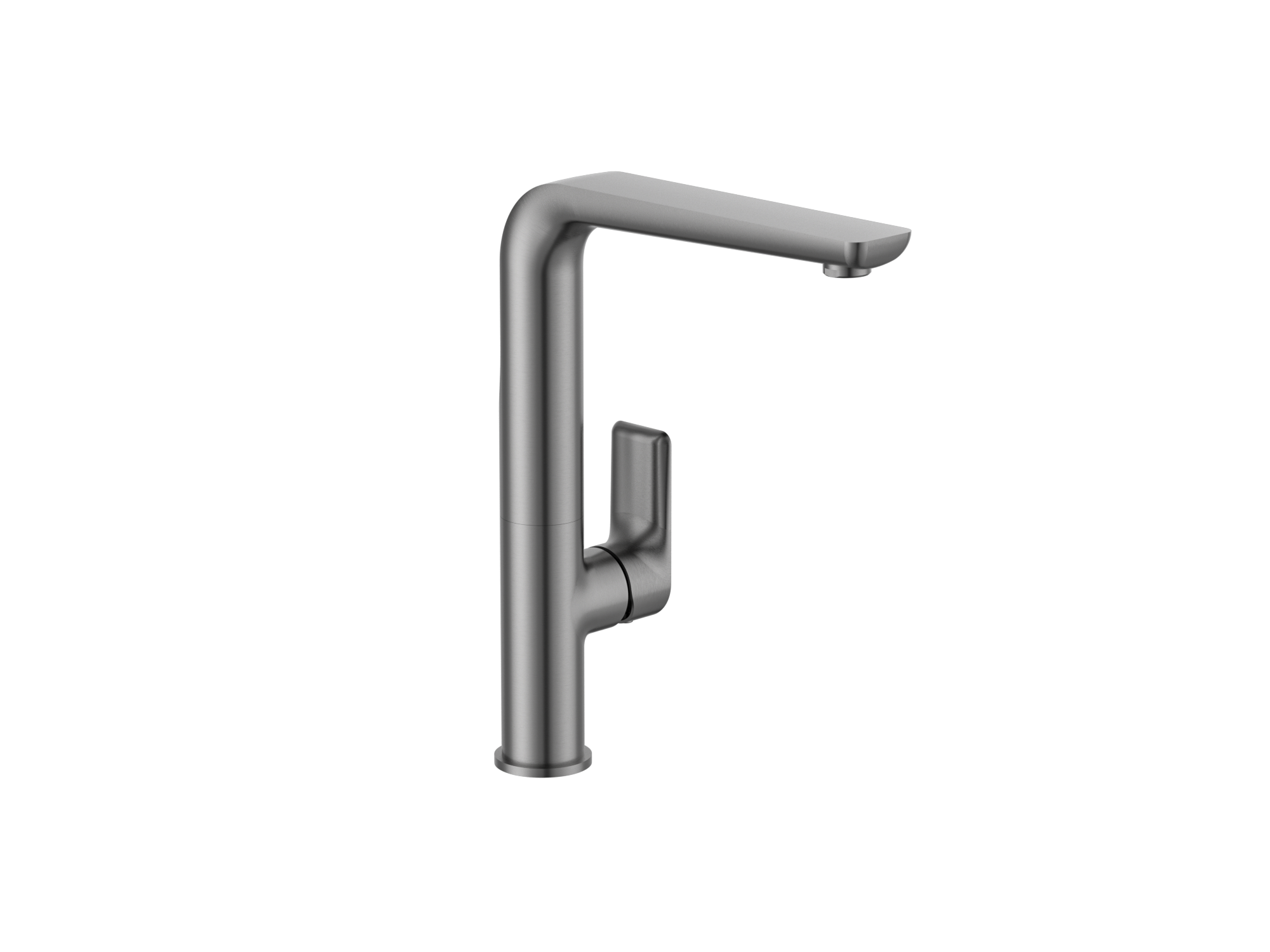 MELA - PALCO Gooseneck Kitchen Mixer Brushed Nickel