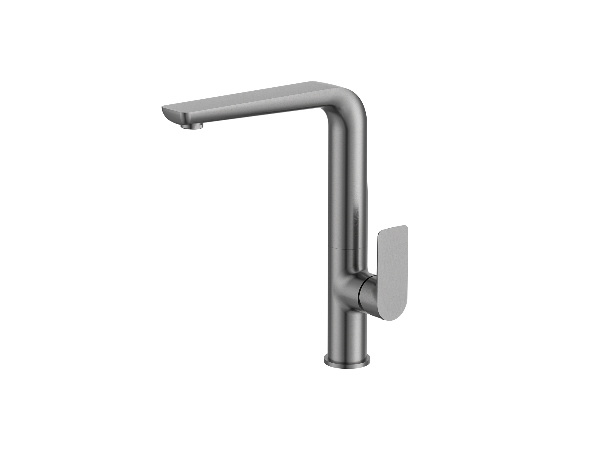 MELA - PALCO Gooseneck Kitchen Mixer Brushed Nickel
