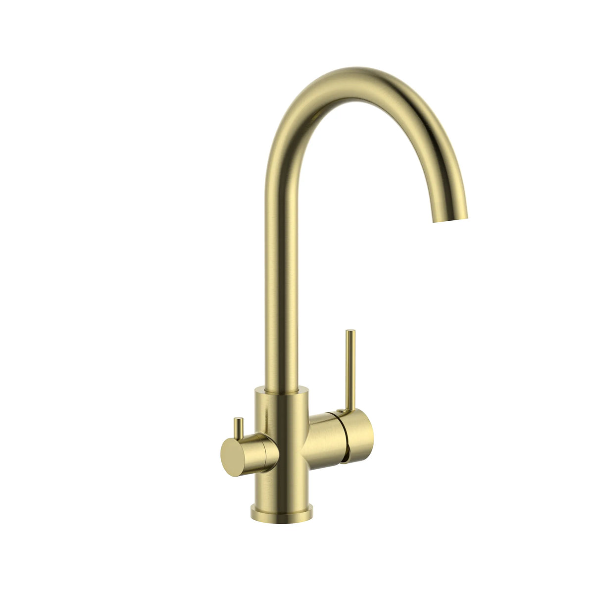 MELA - RONDO Filter Sink Mixer Brushed Brass