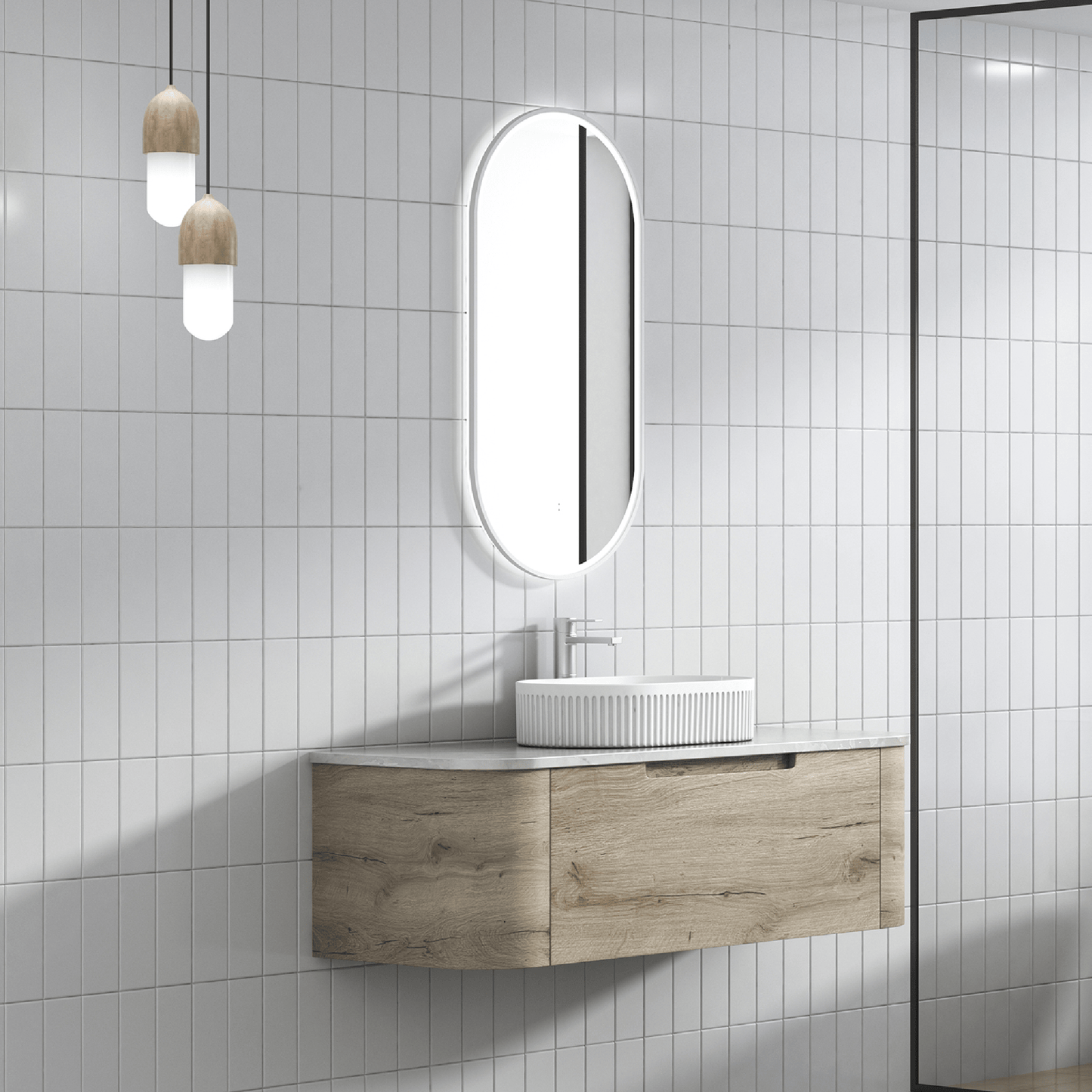 AULIC - Hamilton Wall Hung 1200mm - Vanities - from our - Aulic - supplier–available at Bathroom City Perth