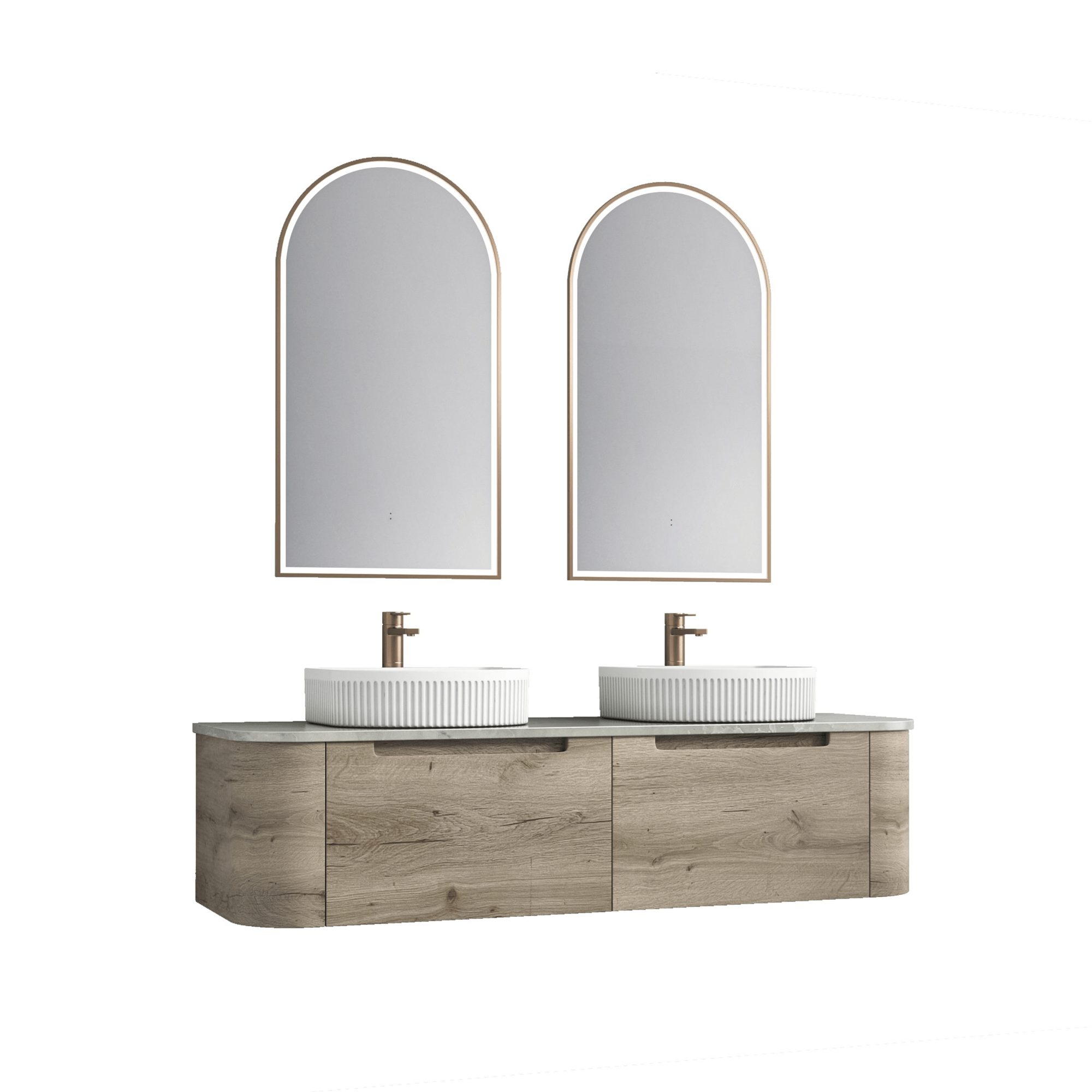 AULIC - Hamilton Wall Hung 1500mm - Vanities - from our - Aulic - supplier–available at Bathroom City Perth