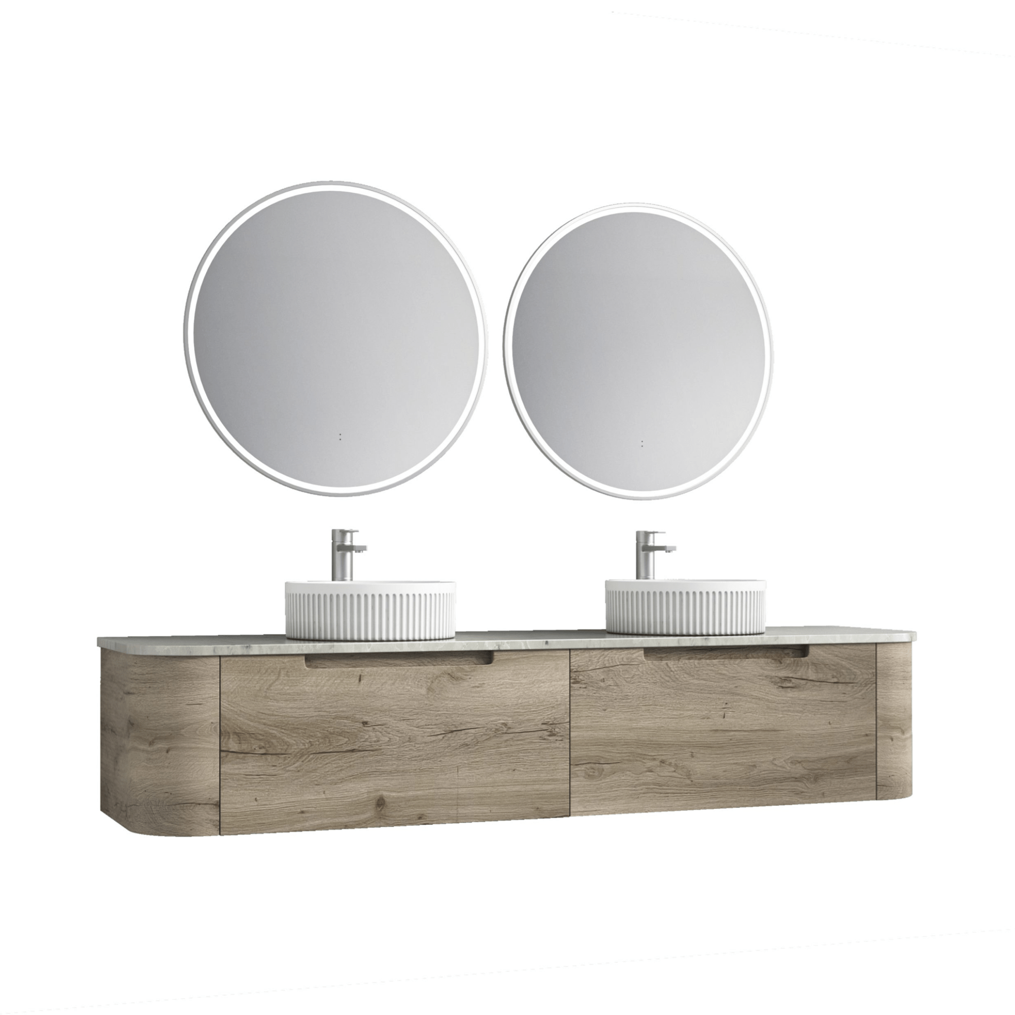 AULIC - Hamilton Wall Hung 1800mm - Vanities - from our - Aulic - supplier–available at Bathroom City Perth
