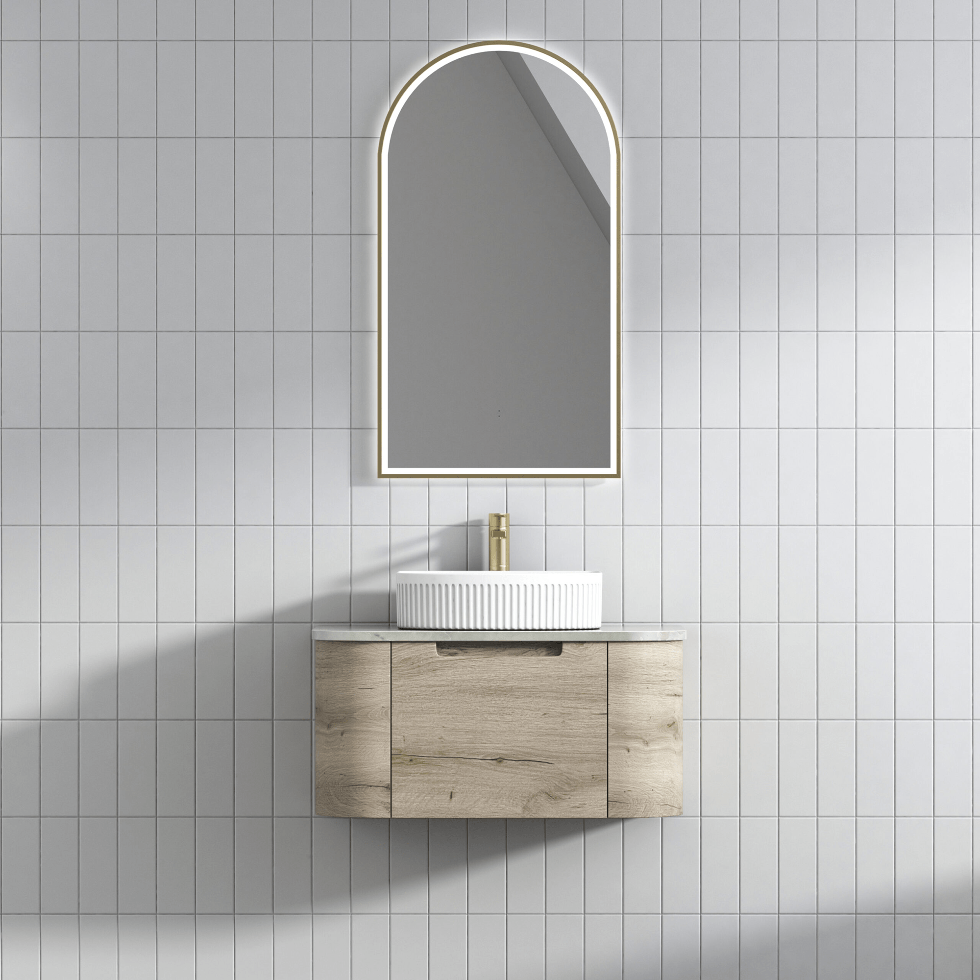 AULIC - Hamilton Wall Hung 750mm - Vanities - from our - Aulic - supplier–available at Bathroom City Perth