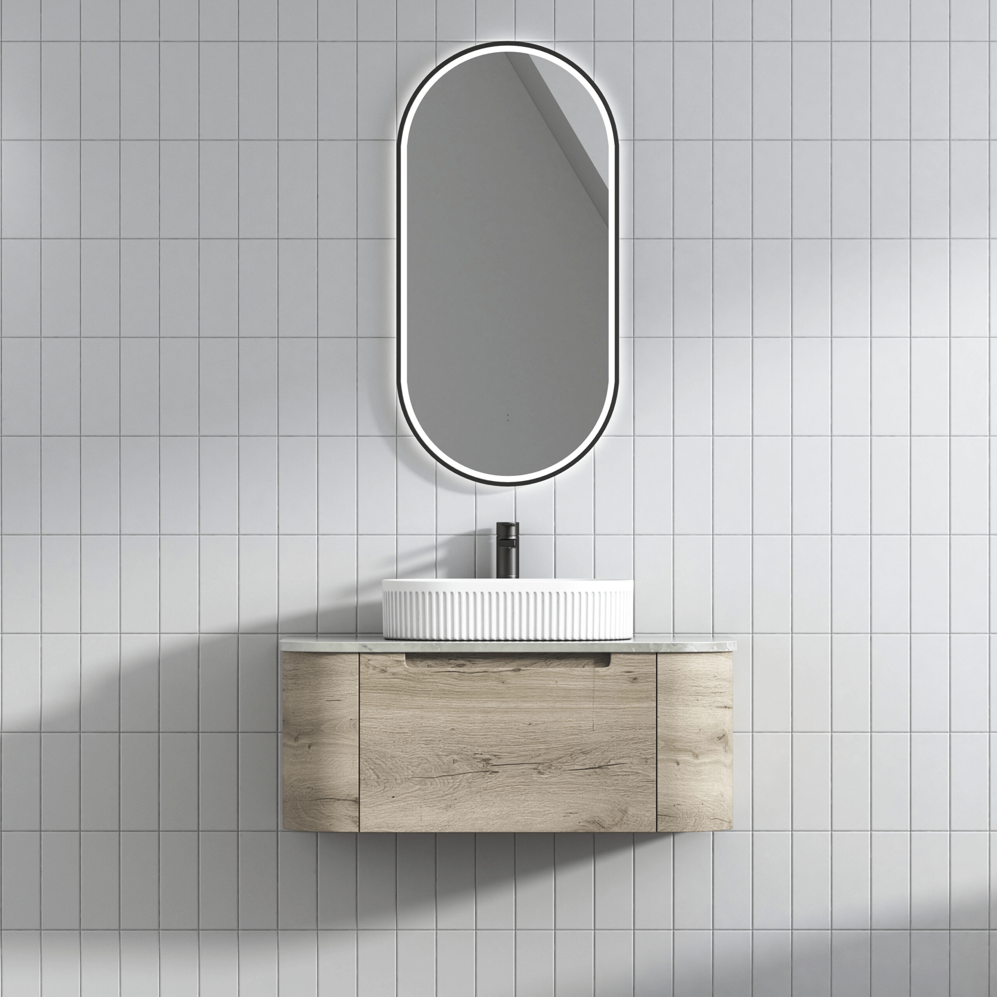 AULIC - Hamilton Wall Hung 900mm - Vanities - from our - Aulic - supplier–available at Bathroom City Perth