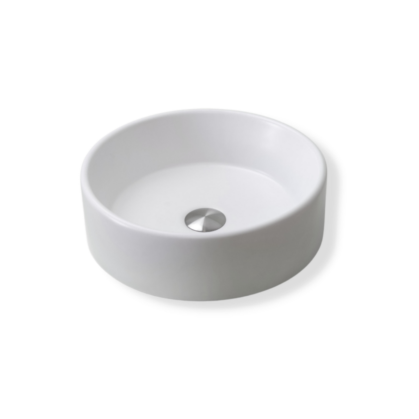 MELA - DAVISSON Matt White Above Counter Basin