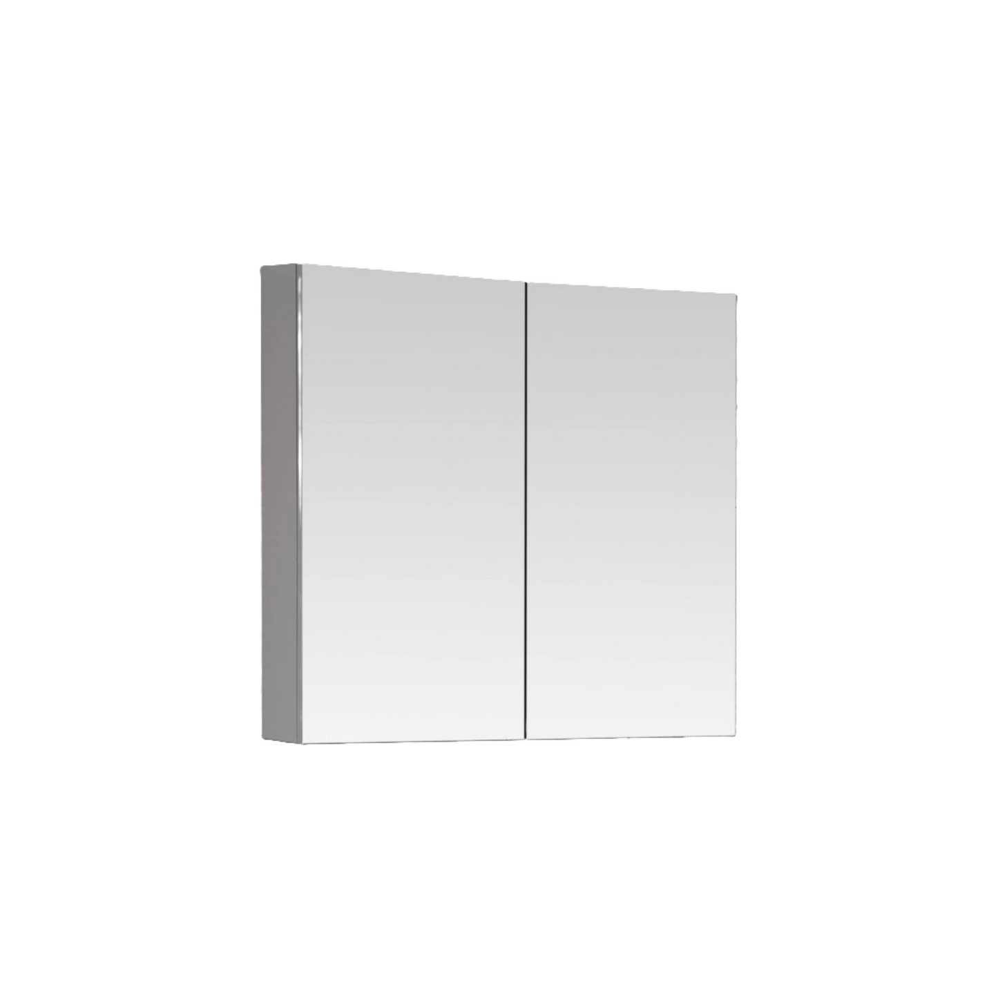MELA - PORTER 900 Gloss White Mirror Cabinet