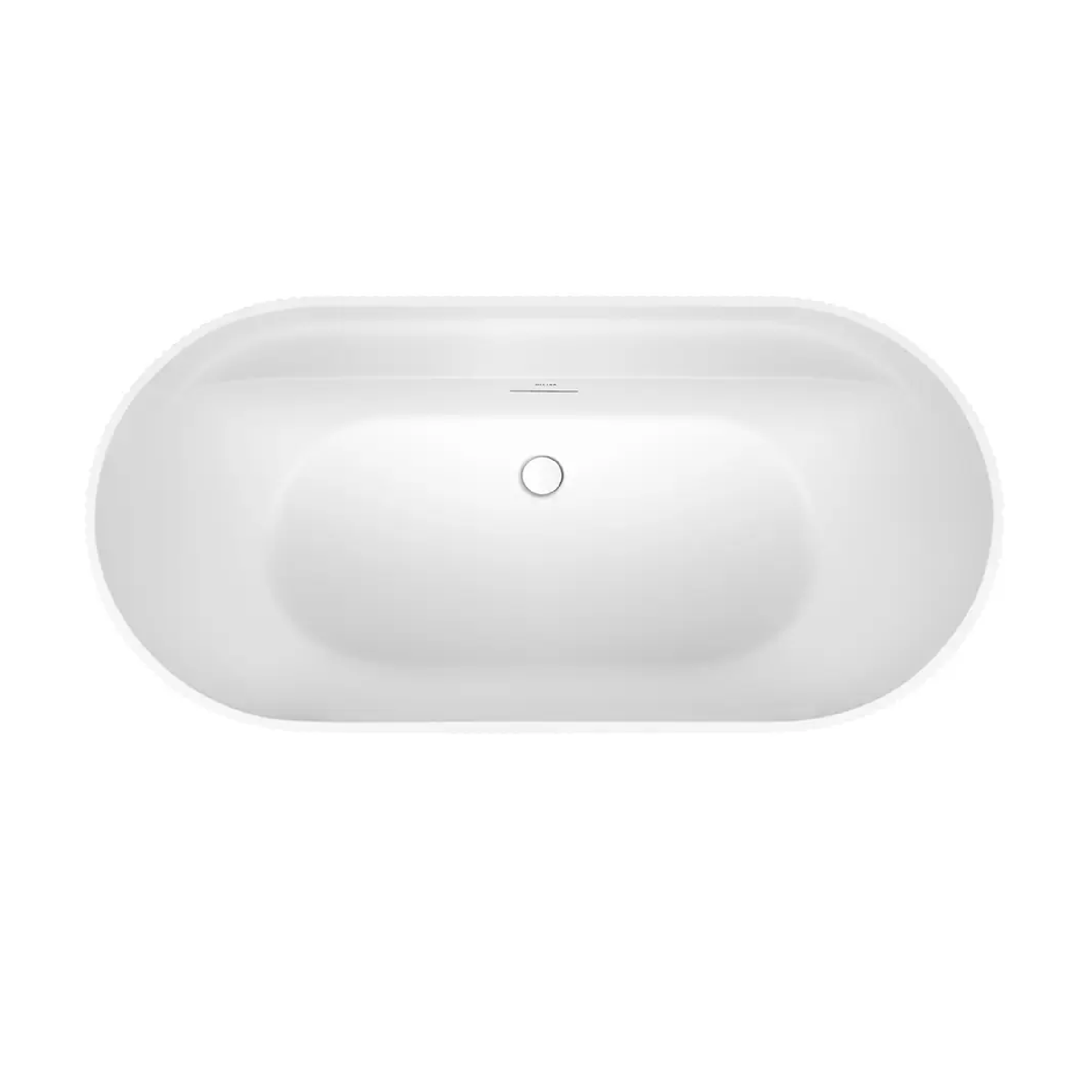 DECINA - Viva 1700 Fluted Freestanding Bath with Integrated Overflow - Baths - from our - Decina - supplier–available at Bathroom City Perth