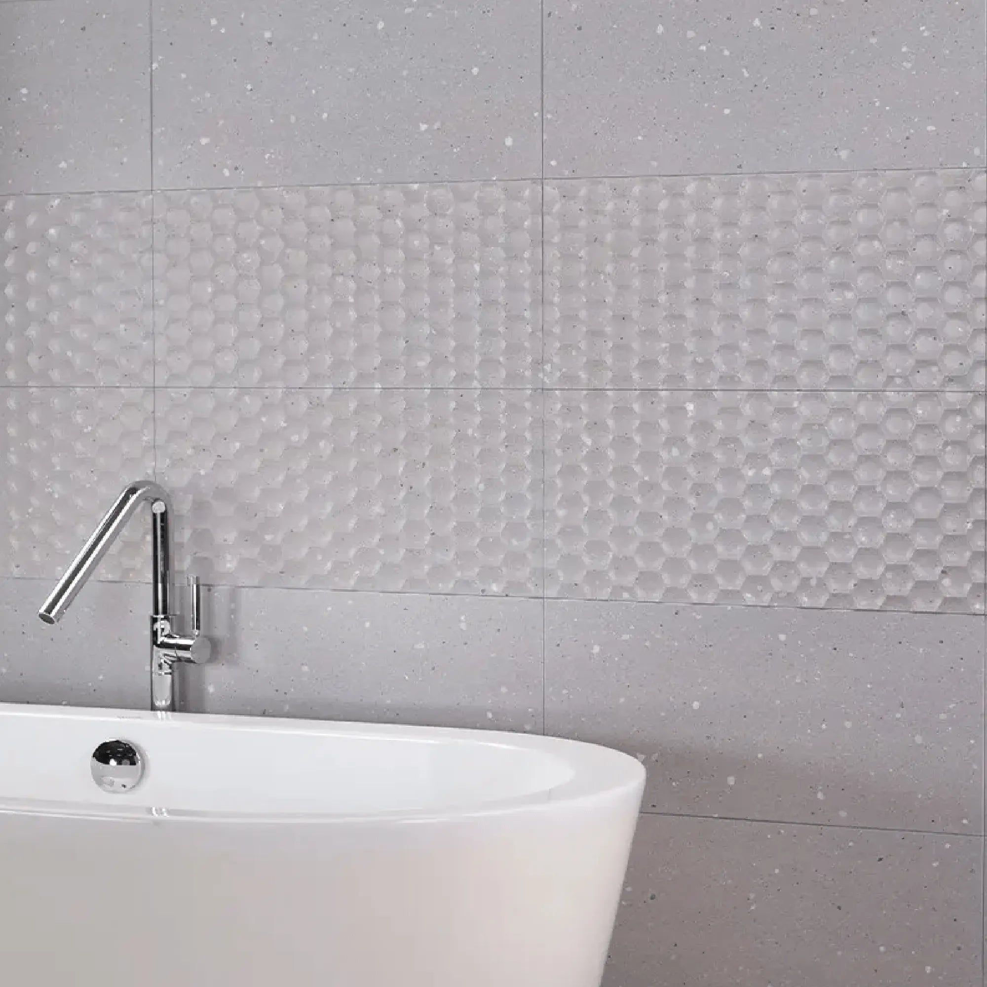 EAST WEST CERAMICS - D Matera Grigio 300x600mm Gloss-Tiles-from our-East West Ceramics-supplier–available at Bathroom City Perth