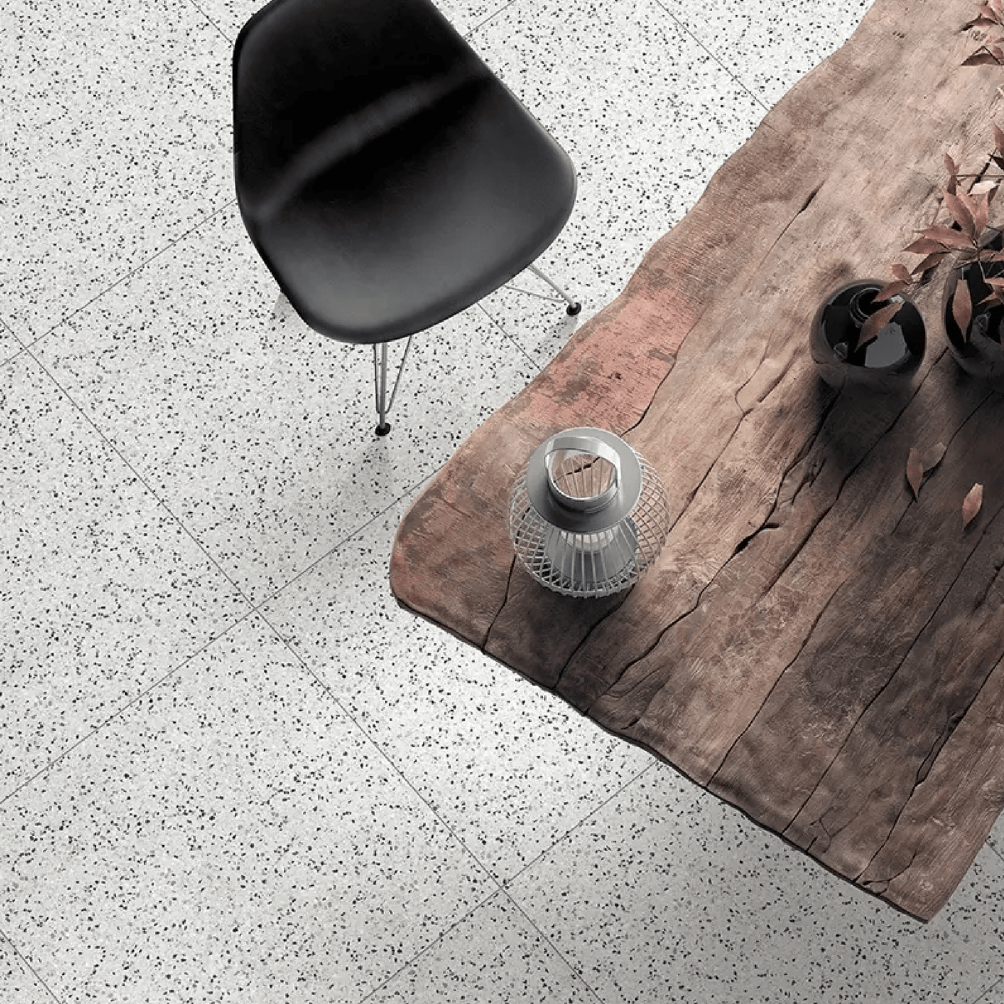 EAST WEST CERAMICS - Terrazzo Original 600x600mm Matt - Tiles - from our - East West Ceramics - supplier–available at Bathroom City Perth