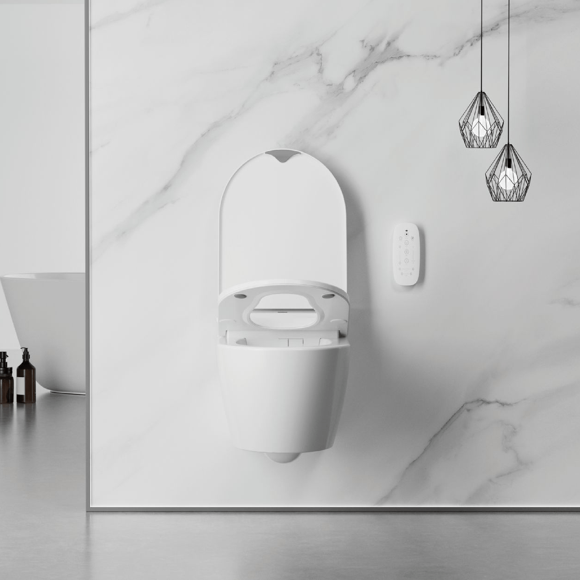 LAFEME - Sesto Rimless Smart Toilet - Toilets - from our - Lafeme - supplier–available at Bathroom City Perth