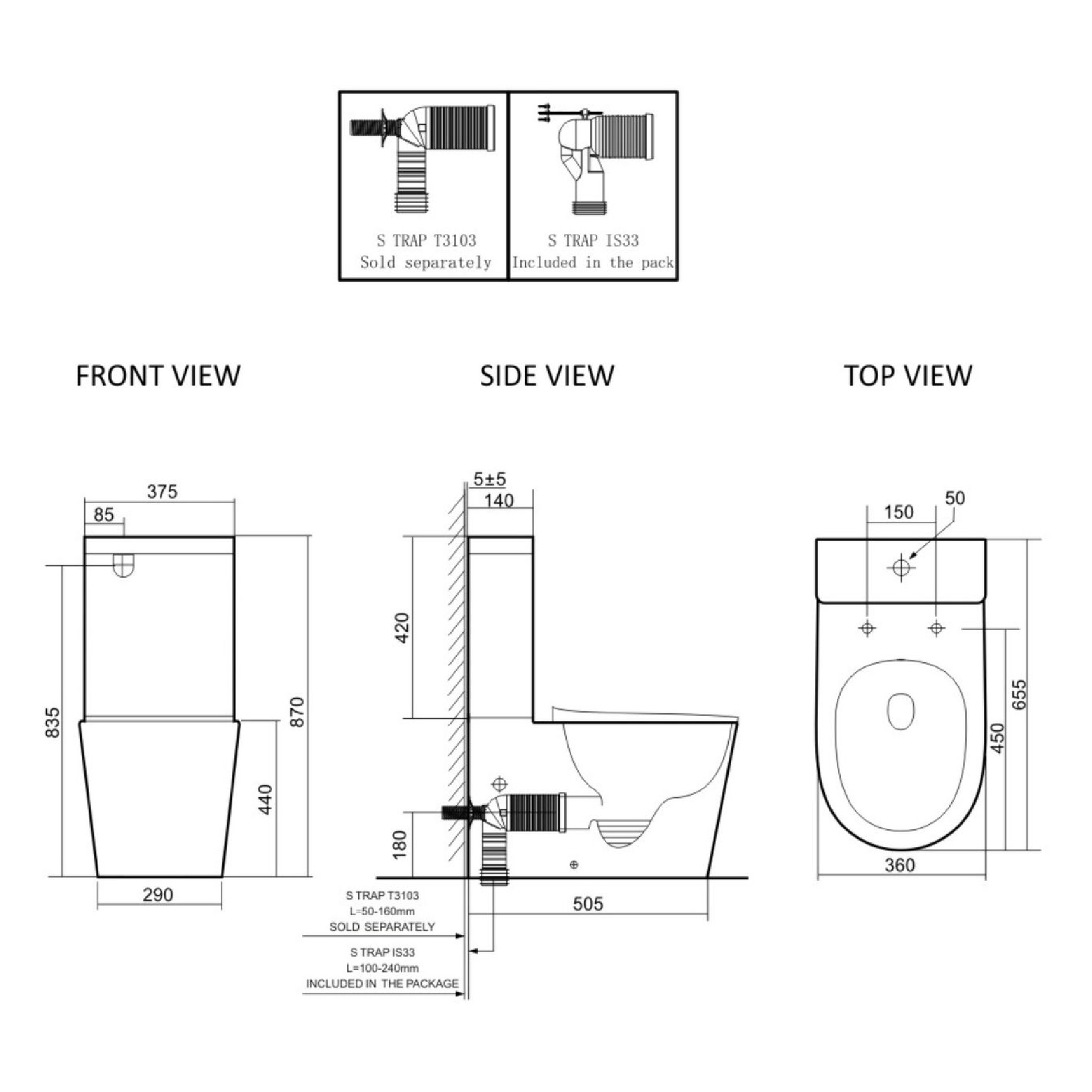 LAFEME - Thea Luxury Vega - Toilets - from our - Lafeme - supplier–available at Bathroom City Perth