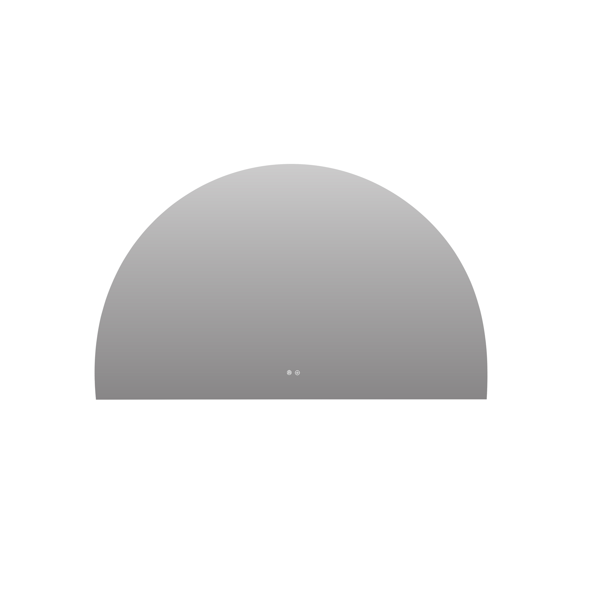 MELA - AERI 1500 LED Arch Mirror - Mirror - from our - MELA - supplier–available at Bathroom City Perth