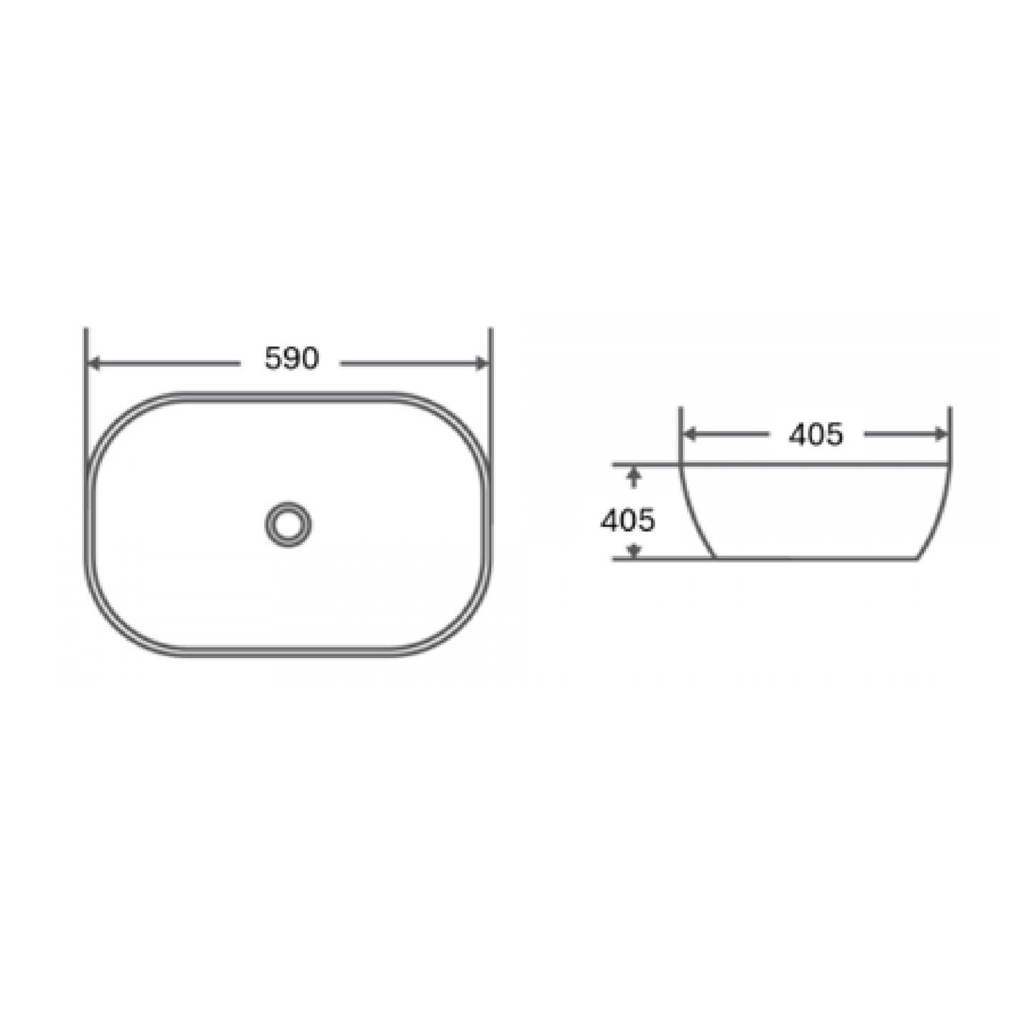 MELA - BELLA Above Counter BasinBasins – available at Bathroom City Perth