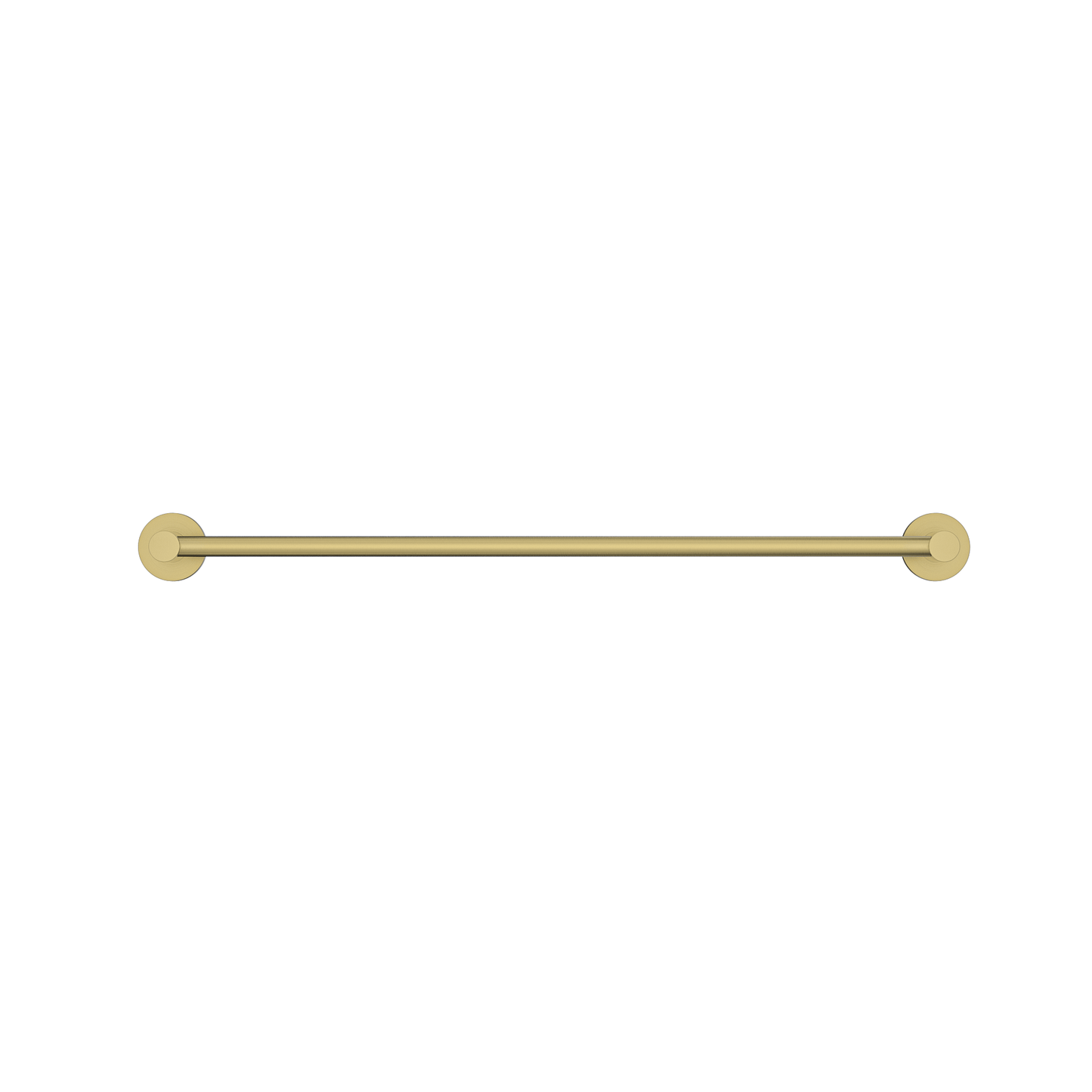 MELA - BRUNO 600 Single Towel Rail Brushed BrassAccessories – available at Bathroom City Perth
