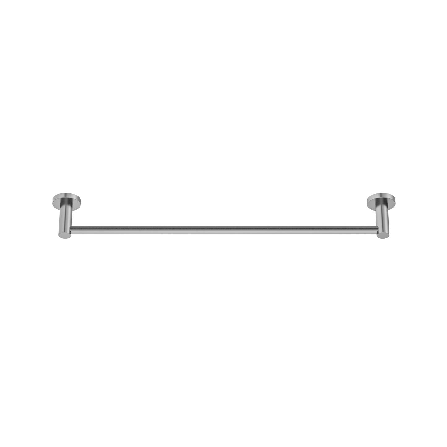 MELA - BRUNO 600 Single Towel Rail Brushed NickelAccessories – available at Bathroom City Perth