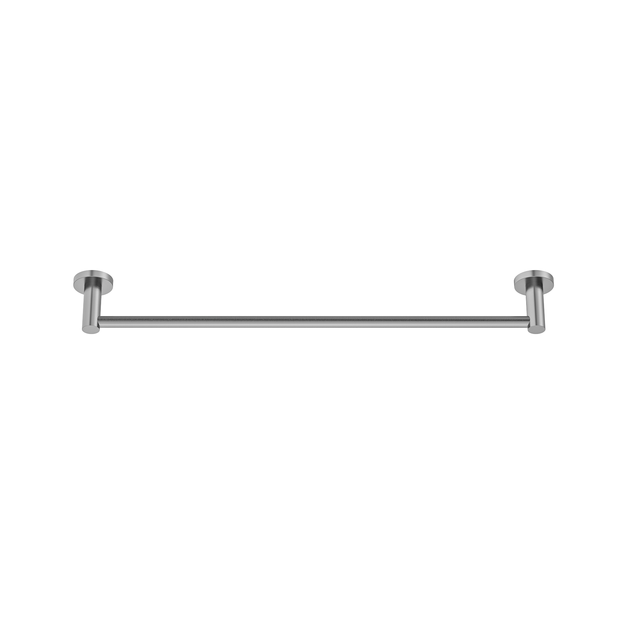 MELA - BRUNO 600 Single Towel Rail Brushed NickelAccessories – available at Bathroom City Perth