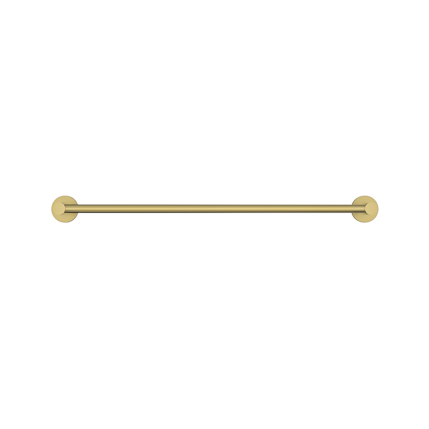 MELA - BRUNO 800 Double Towel Rail Brushed BrassAccessories – available at Bathroom City Perth