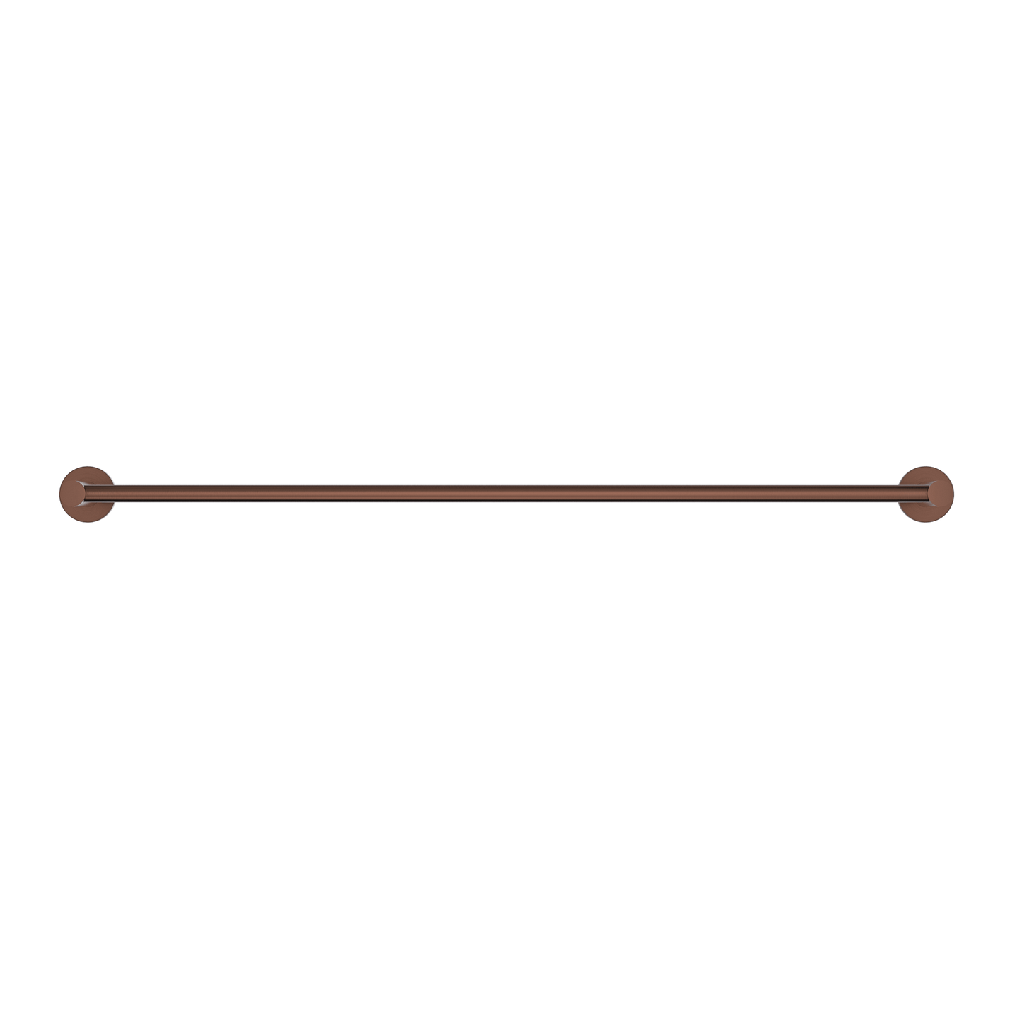 MELA - BRUNO 800 Double Towel Rail Brushed CopperAccessories – available at Bathroom City Perth