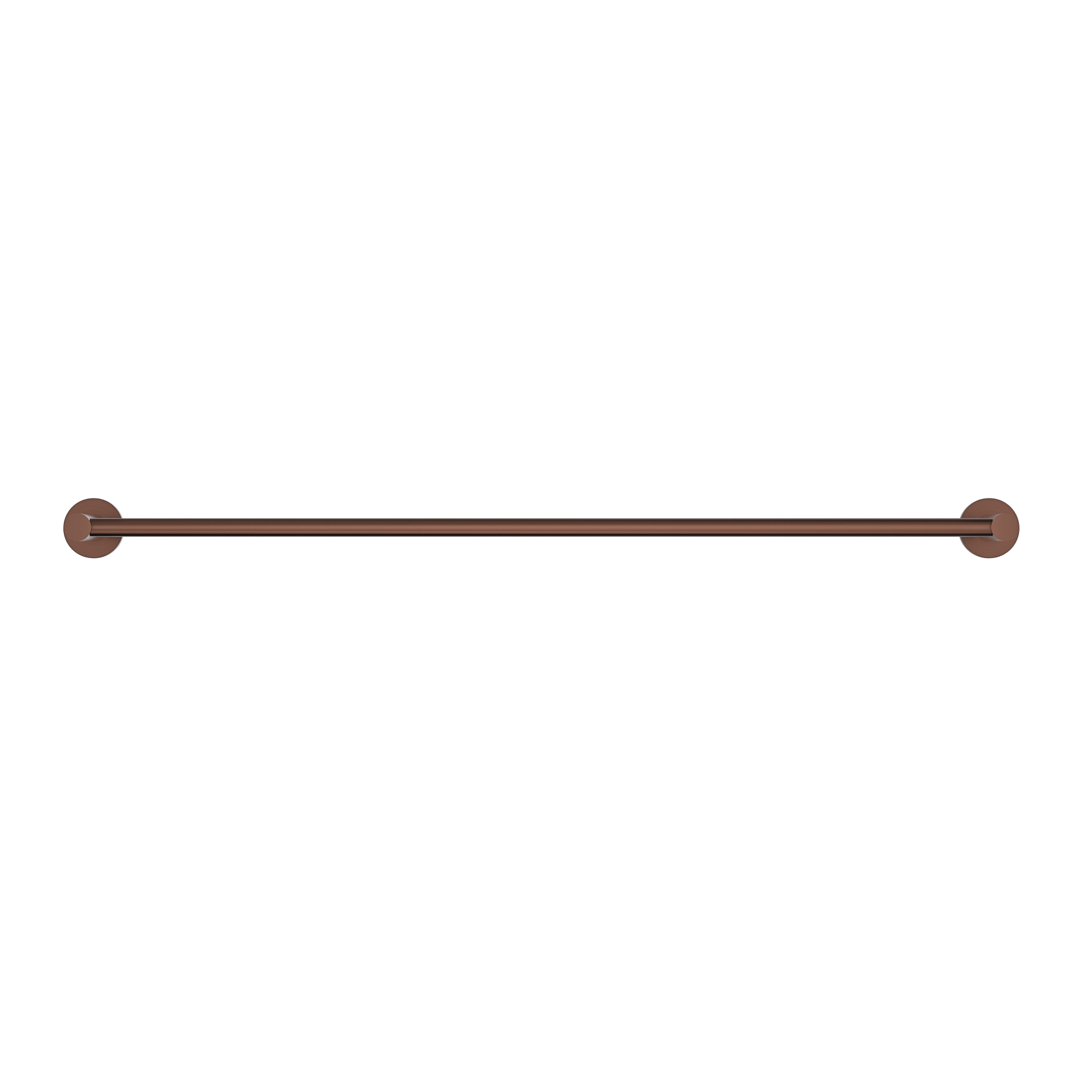 MELA - BRUNO 800 Double Towel Rail Brushed CopperAccessories – available at Bathroom City Perth