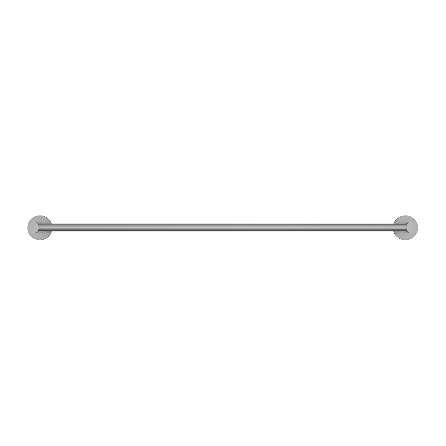 MELA - BRUNO 800 Double Towel Rail Brushed NickelAccessories – available at Bathroom City Perth