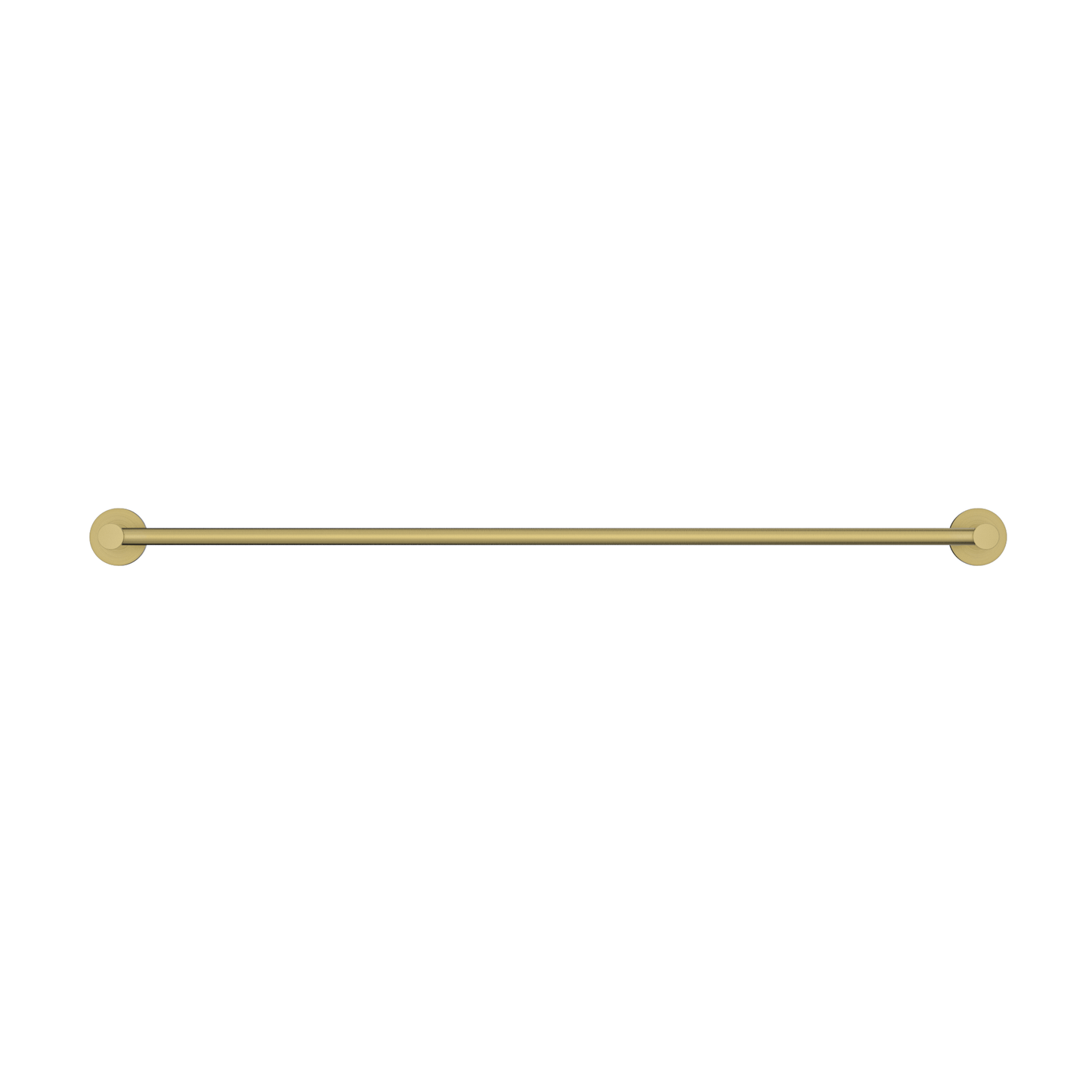 MELA - BRUNO 800 Single Towel Rail Brushed BrassAccessories – available at Bathroom City Perth