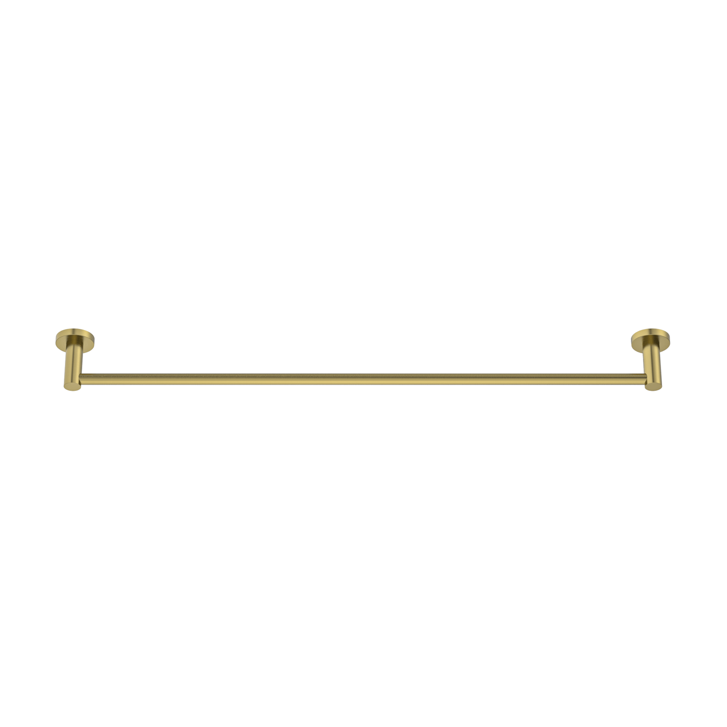 MELA - BRUNO 800 Single Towel Rail Brushed BrassAccessories – available at Bathroom City Perth