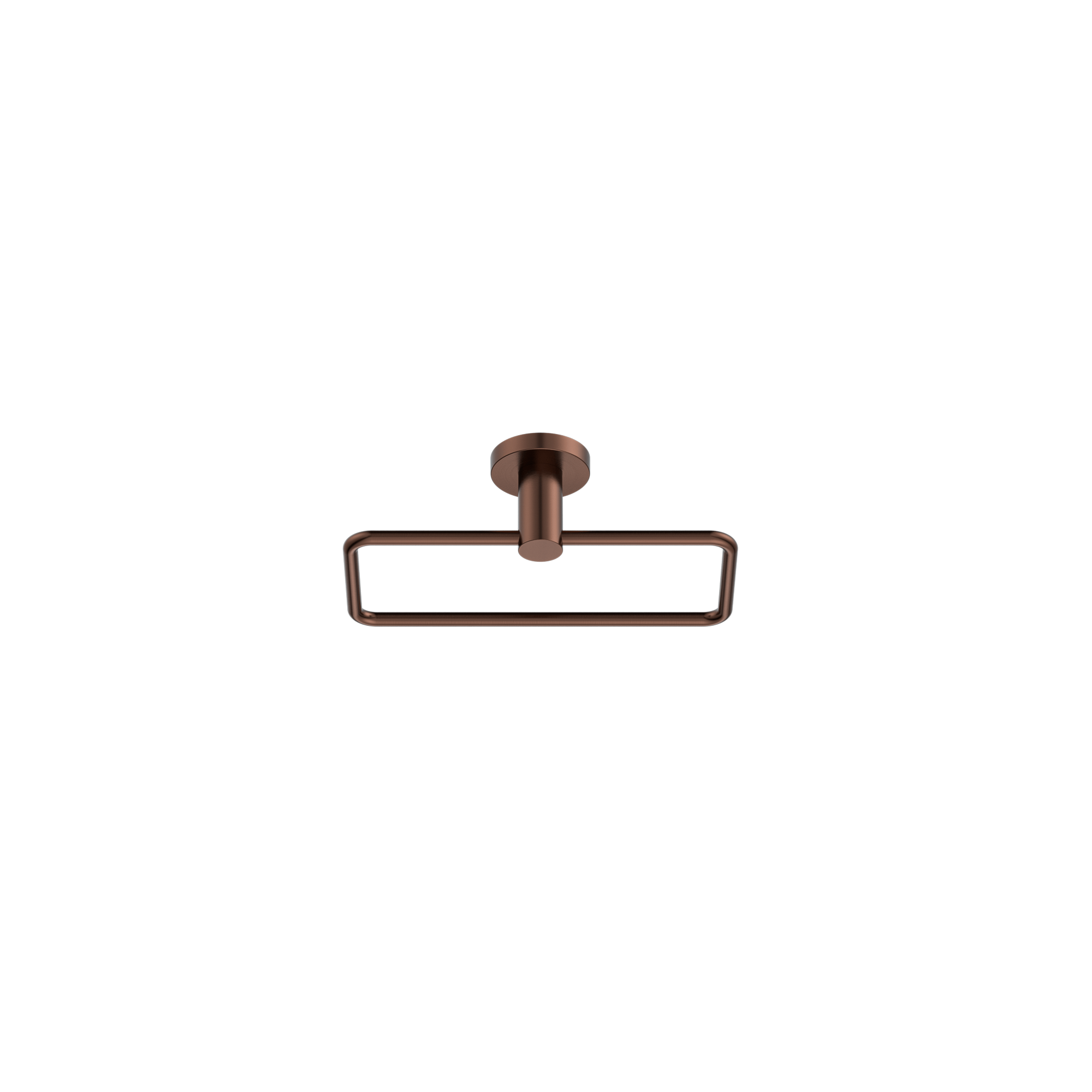 MELA - BRUNO Hand Towel Rail Brushed CopperAccessories – available at Bathroom City Perth