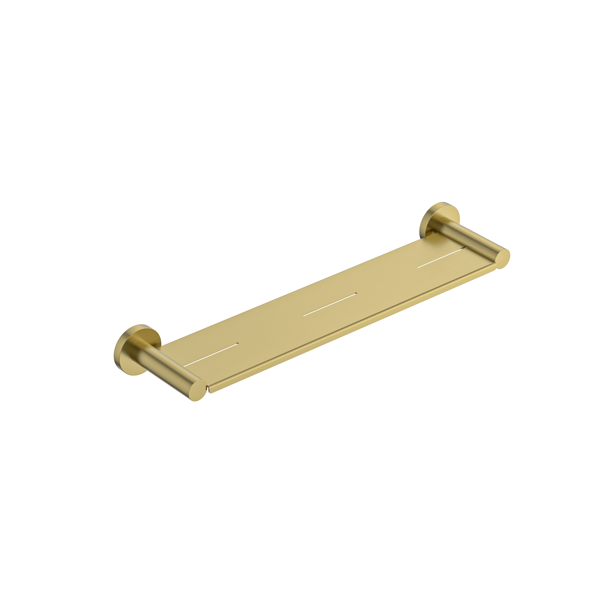 MELA - BRUNO Shelf Holder Brushed BrassAccessories – available at Bathroom City Perth