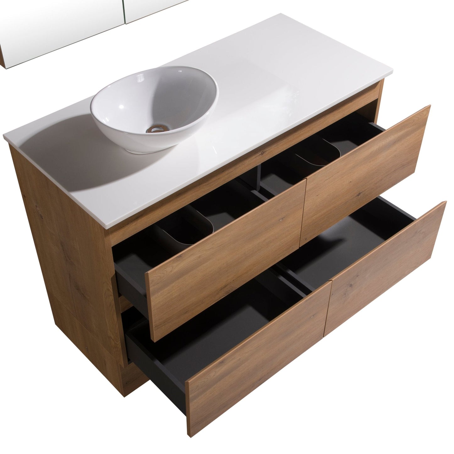 MELA - CLARK 1200 Snafell Wall Hung Vanity with 4 DrawersVanities – available at Bathroom City Perth