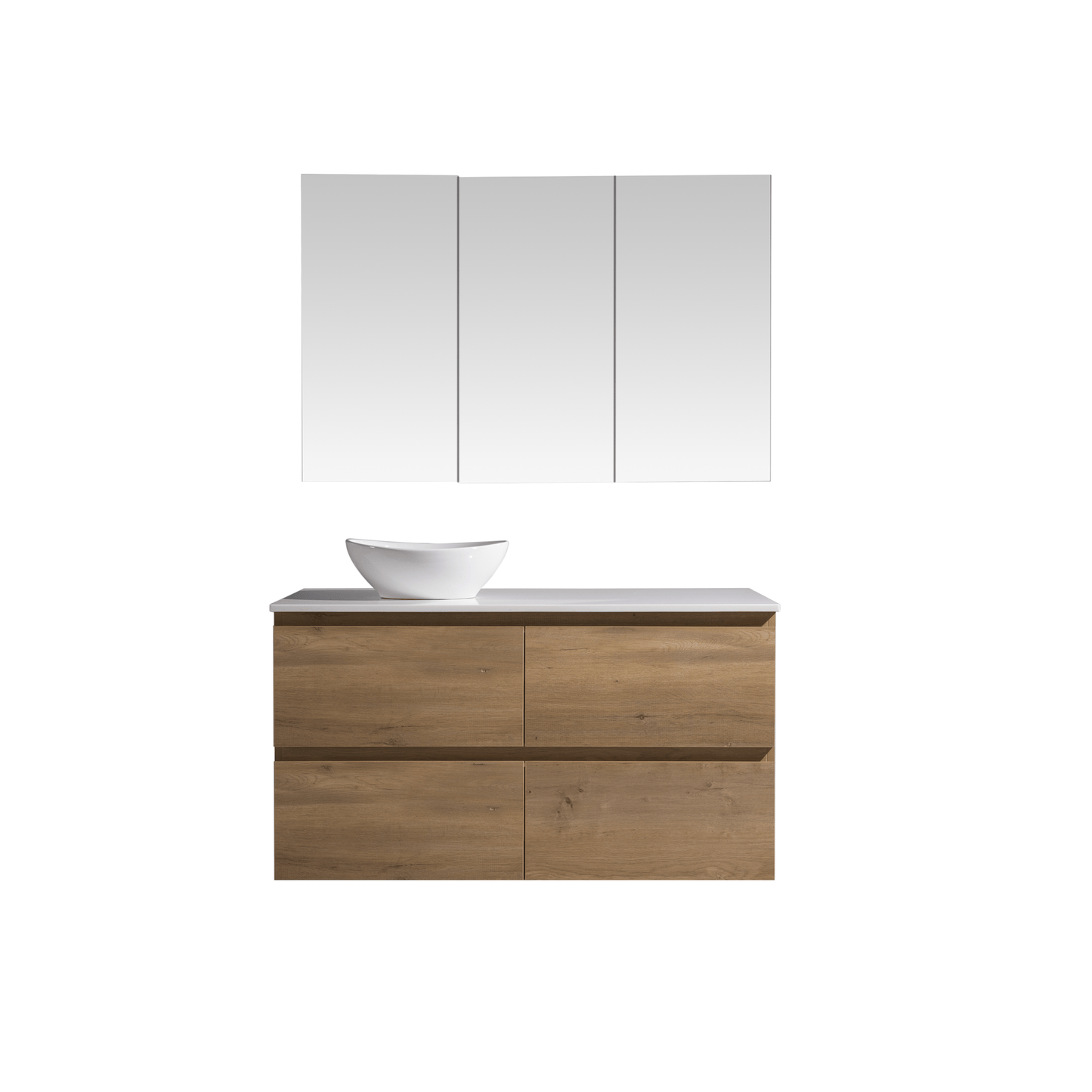 MELA - CLARK 1200 Snafell Wall Hung Vanity with 4 Drawers - Vanities - from our - MELA - supplier–available at Bathroom City Perth