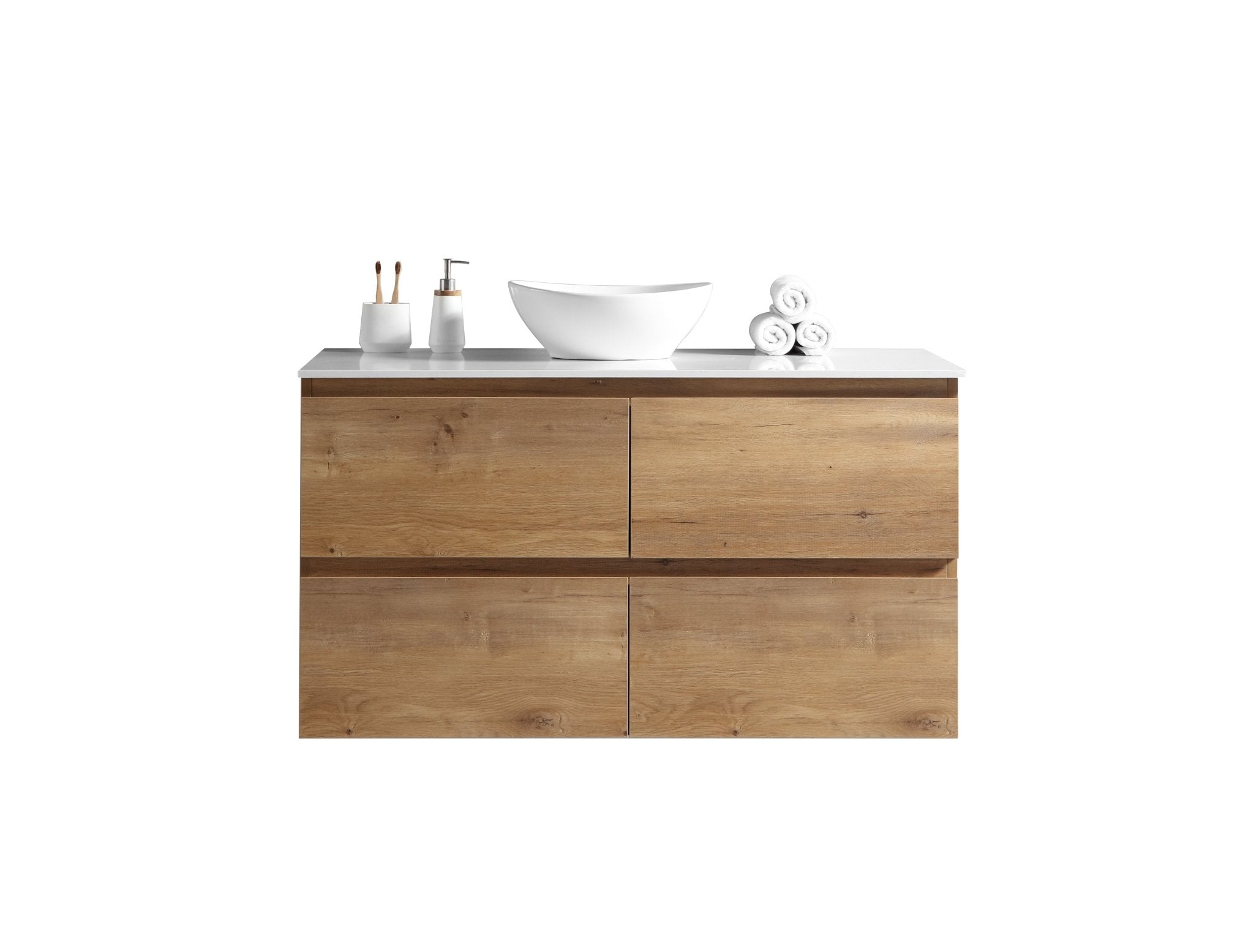 MELA - CLARK 1200 Snafell Wall Hung Vanity with 4 Drawers - Vanities - from our - MELA - supplier–available at Bathroom City Perth