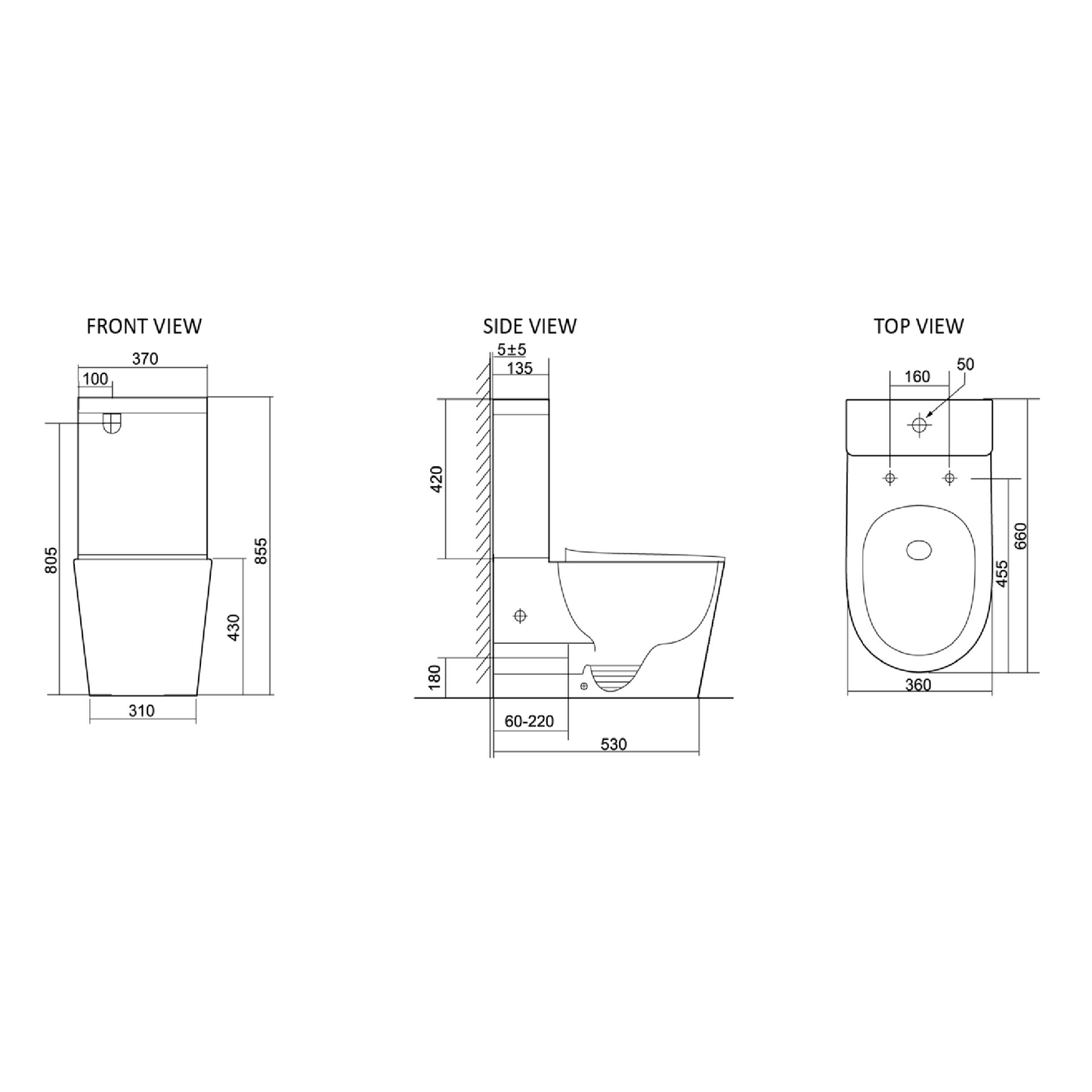 MELA - ELVAS Whirlpool Toilet Suite (Extra Height)Toilets – available at Bathroom City Perth