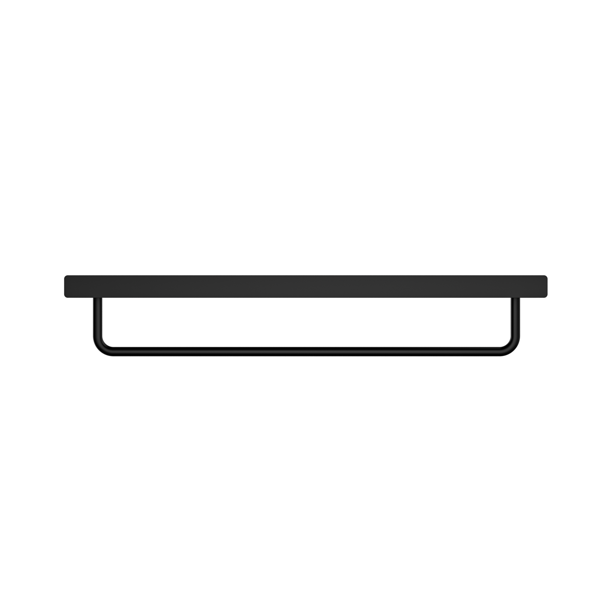 MELA - FLOVA Bath Towel Shelf BlackAccessories – available at Bathroom City Perth