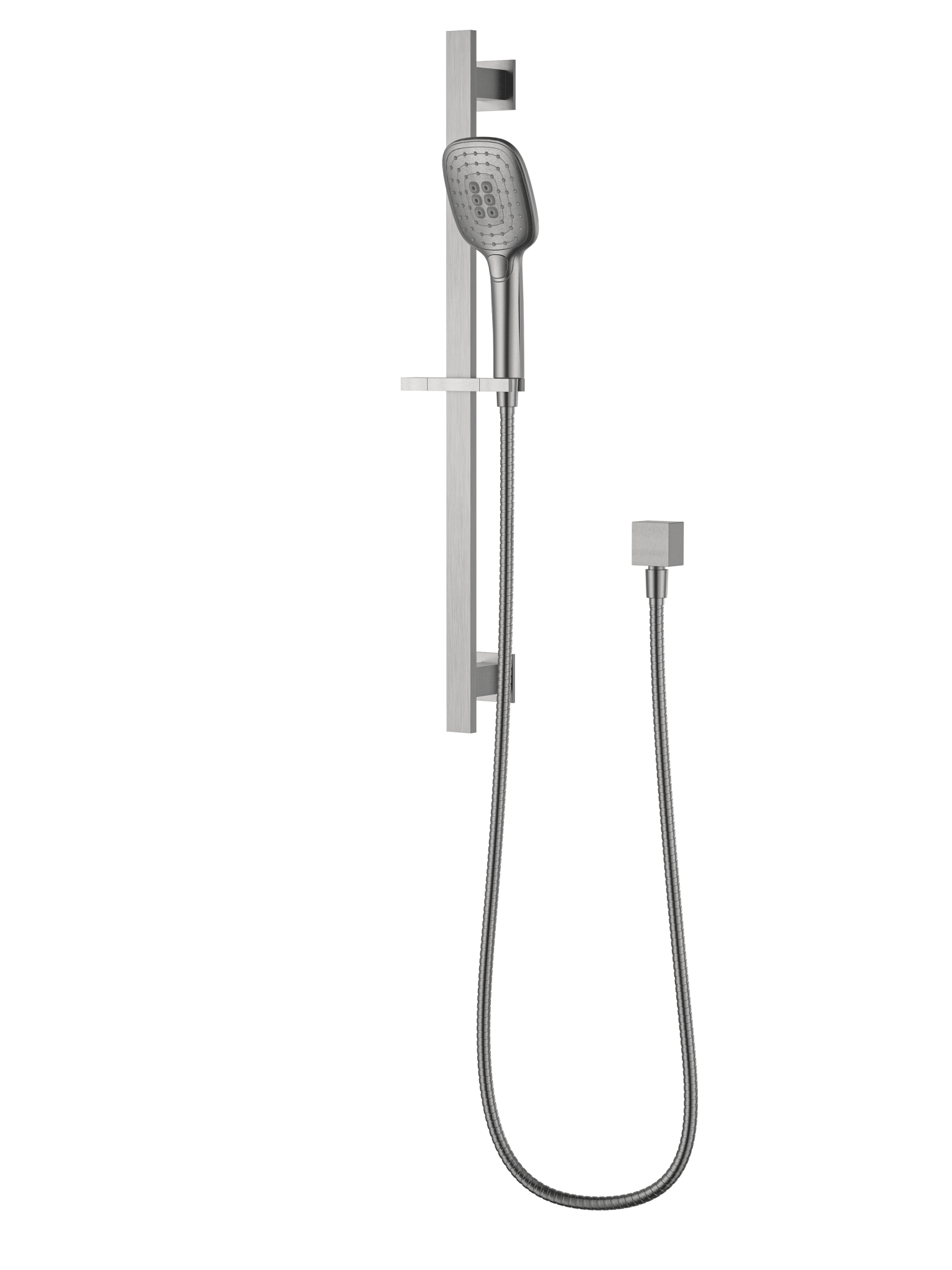 MELA - FLOVA Hand Shower Set with Rail Brushed Nickel - Tapware - from our - MELA - supplier–available at Bathroom City Perth