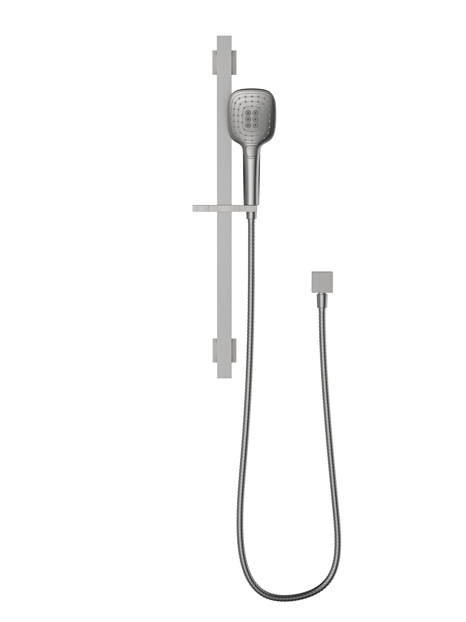 MELA - FLOVA Hand Shower Set with Rail Brushed Nickel - Tapware - from our - MELA - supplier–available at Bathroom City Perth