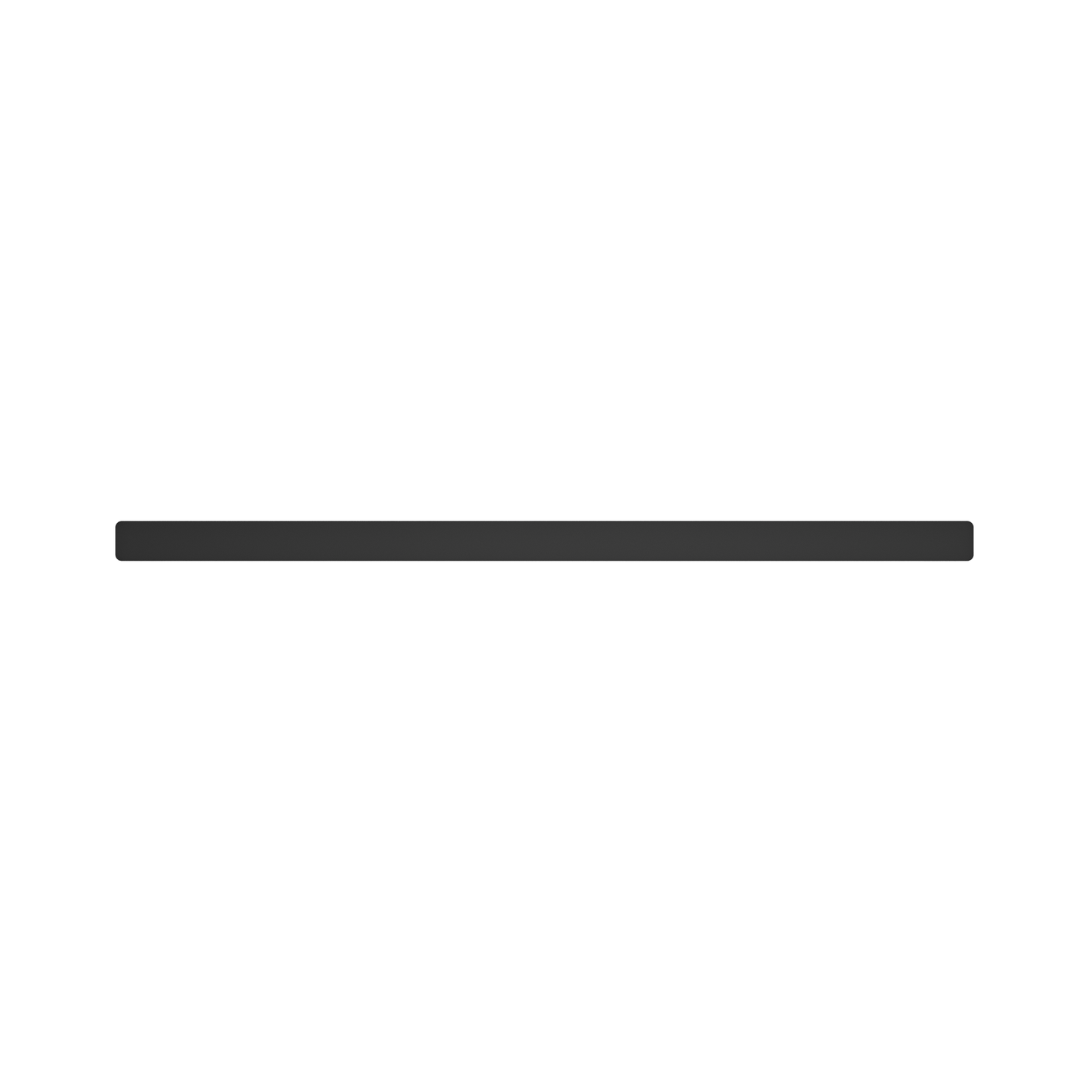 MELA - FLOVA Shelf Holder BlackAccessories – available at Bathroom City Perth