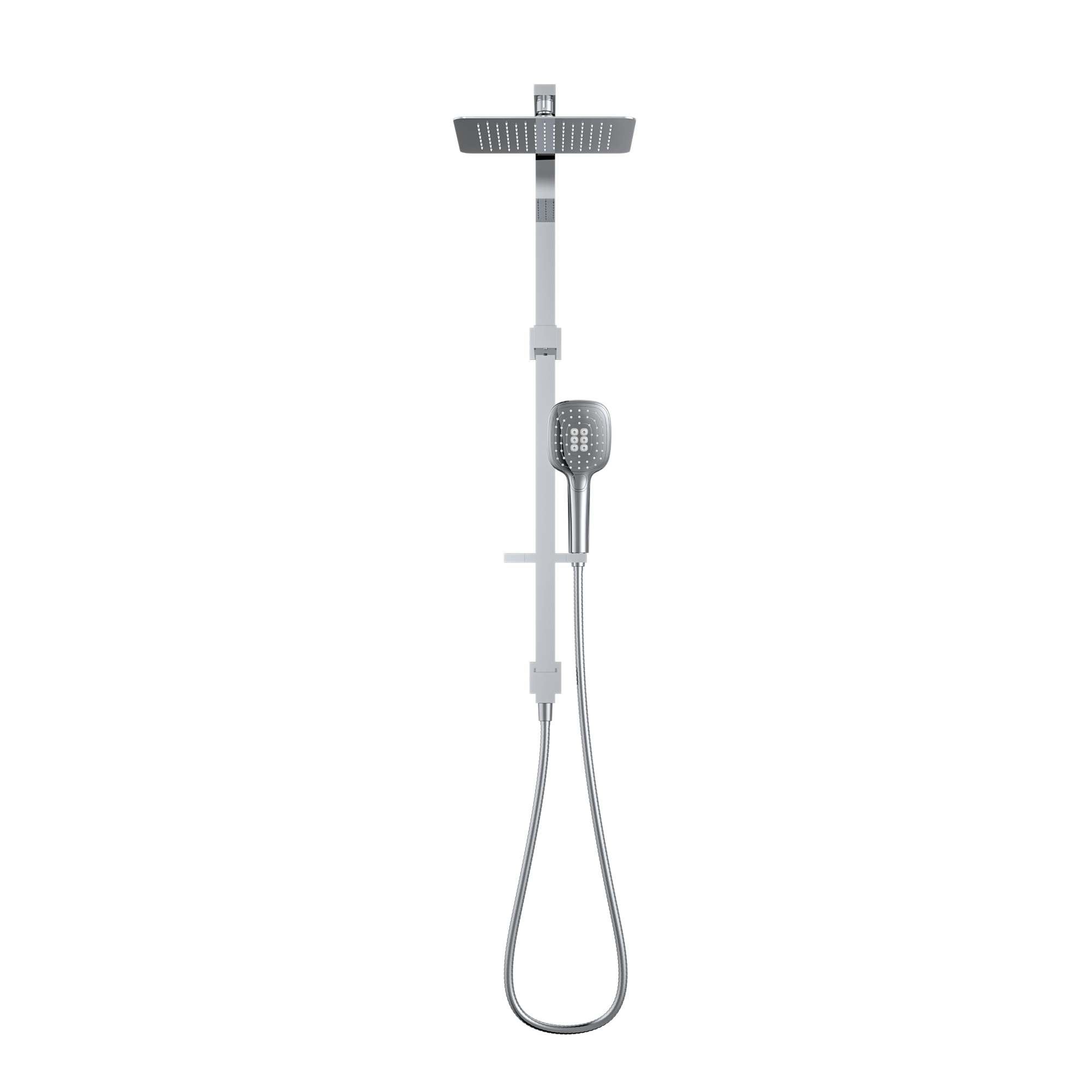 MELA - FLOVA Twin Combo Shower Set with Rail ChromeTapware – available at Bathroom City Perth