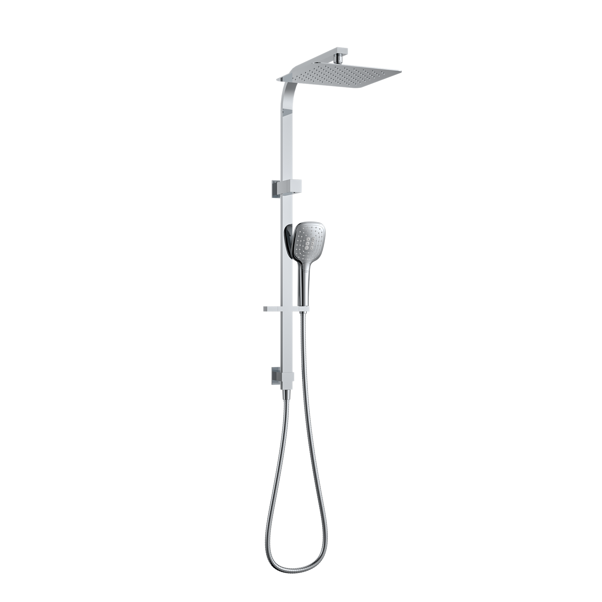 MELA - FLOVA Twin Combo Shower Set with Rail ChromeTapware – available at Bathroom City Perth