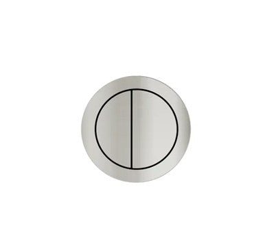 MELA - Flush Button Brushed Nickel Toilets Hardware from our MELA supplier – available at Bathroom City Perth