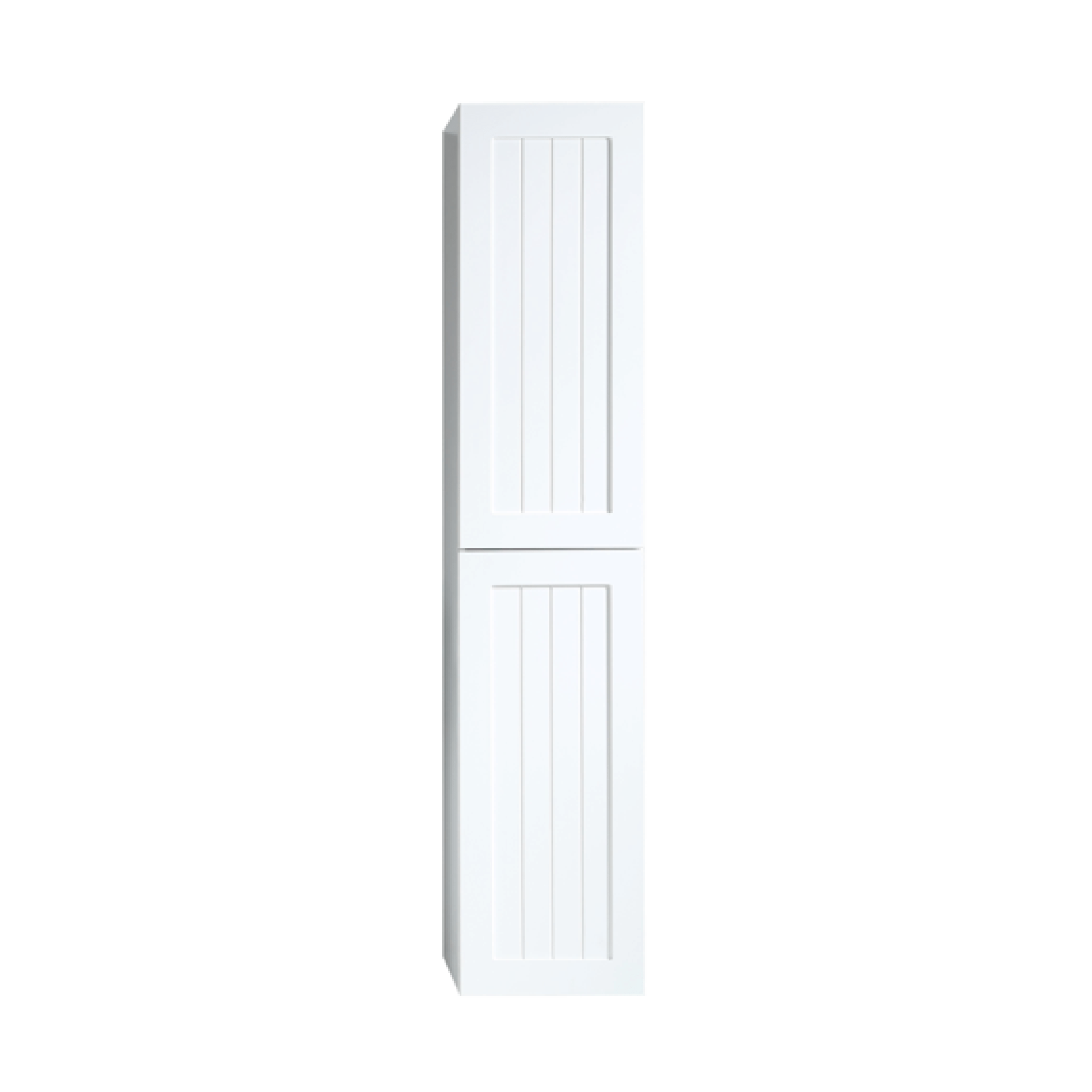 MELA - HAMPTON 400 Matt White Wall Hung TallboyVanities – available at Bathroom City Perth