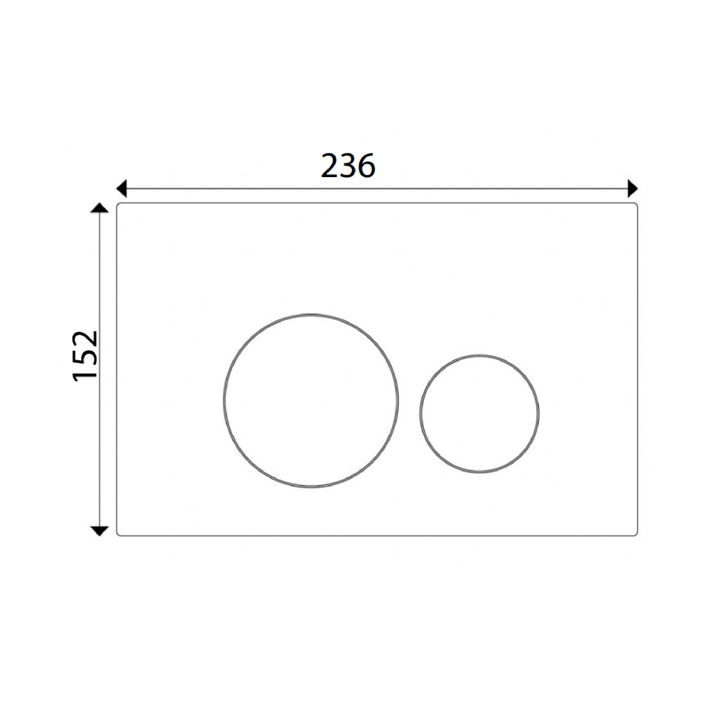 MELA - In Wall Toilet Button Round Brushed BrassToilets – available at Bathroom City Perth
