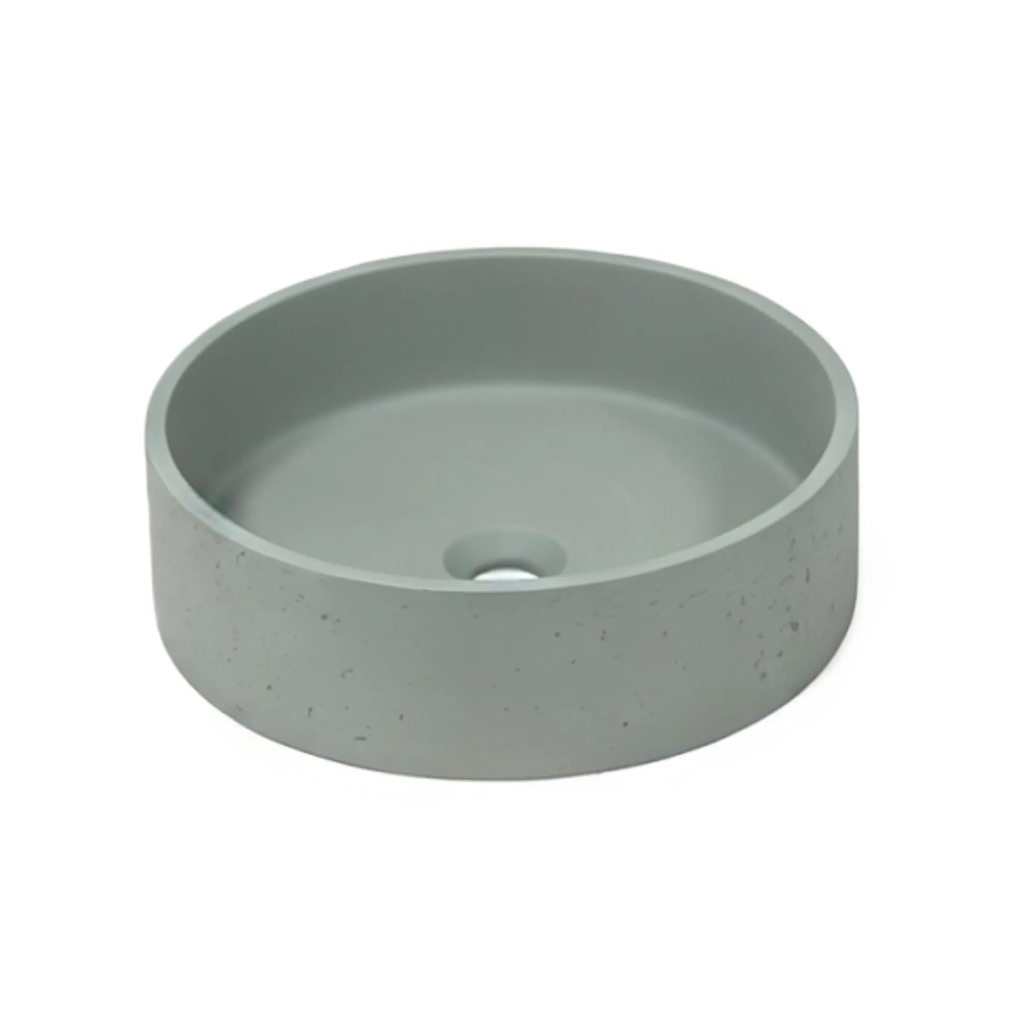 MELA - NUDA Sage Above Counter Concrete Basin-Basins-from our-MELA-supplier–available at Bathroom City Perth