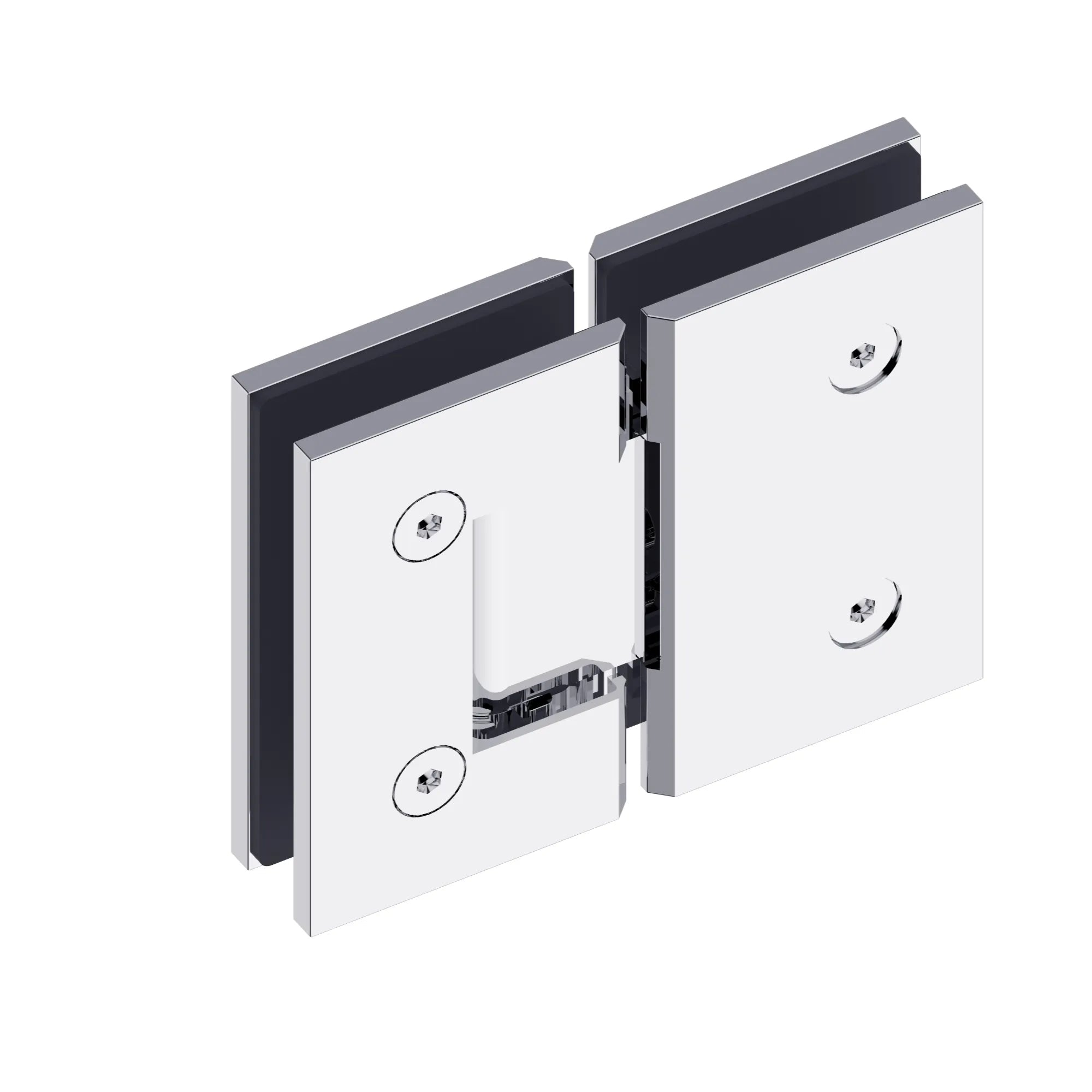 MELA - Option Set Finish Upgrade For Corner Shower Screen Chrome-Option set-from our-MELA-supplier–available at Bathroom City Perth
