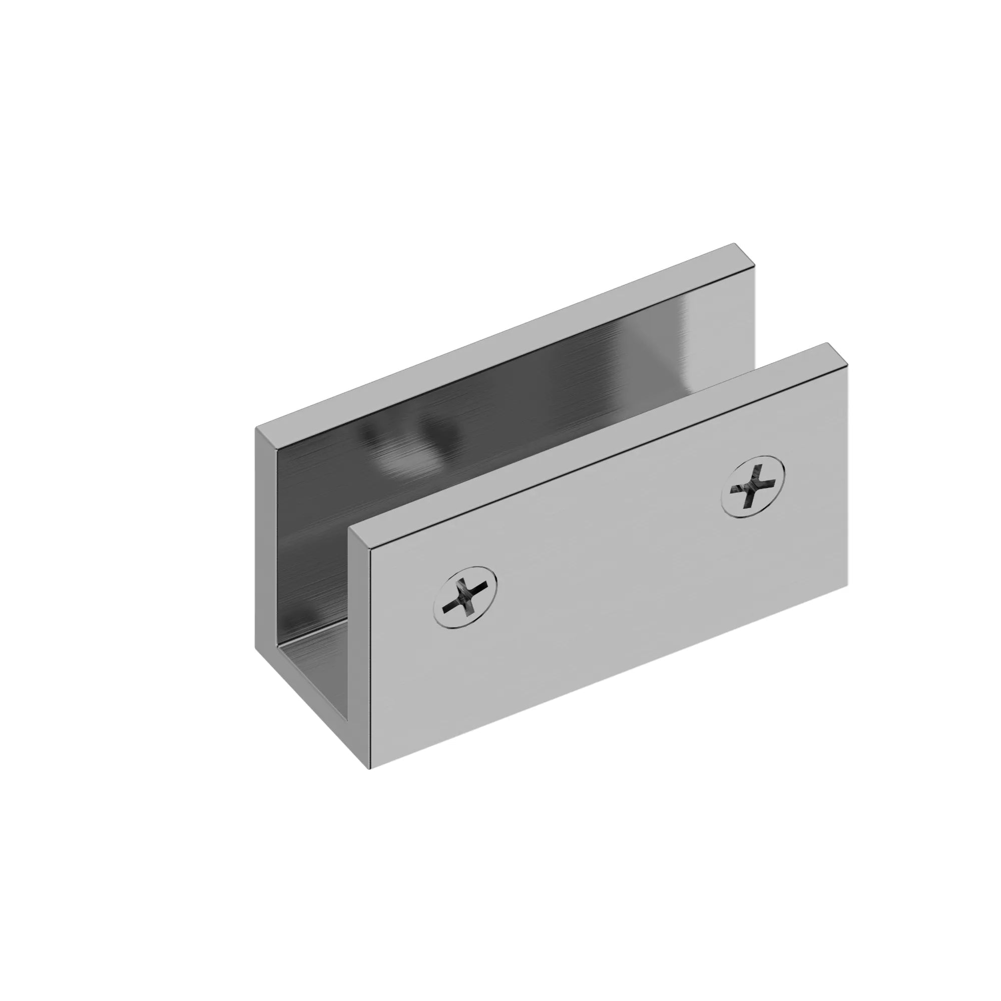 MELA - Option Set for Shower Panel U Brackets Chrome x 3-Option set-from our-MELA-supplier–available at Bathroom City Perth